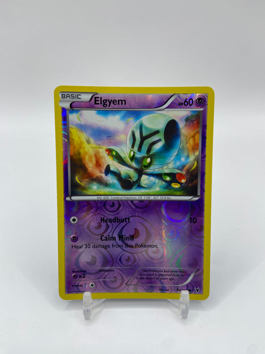 Elgyem Reverse Holo Noble Victories 54/101