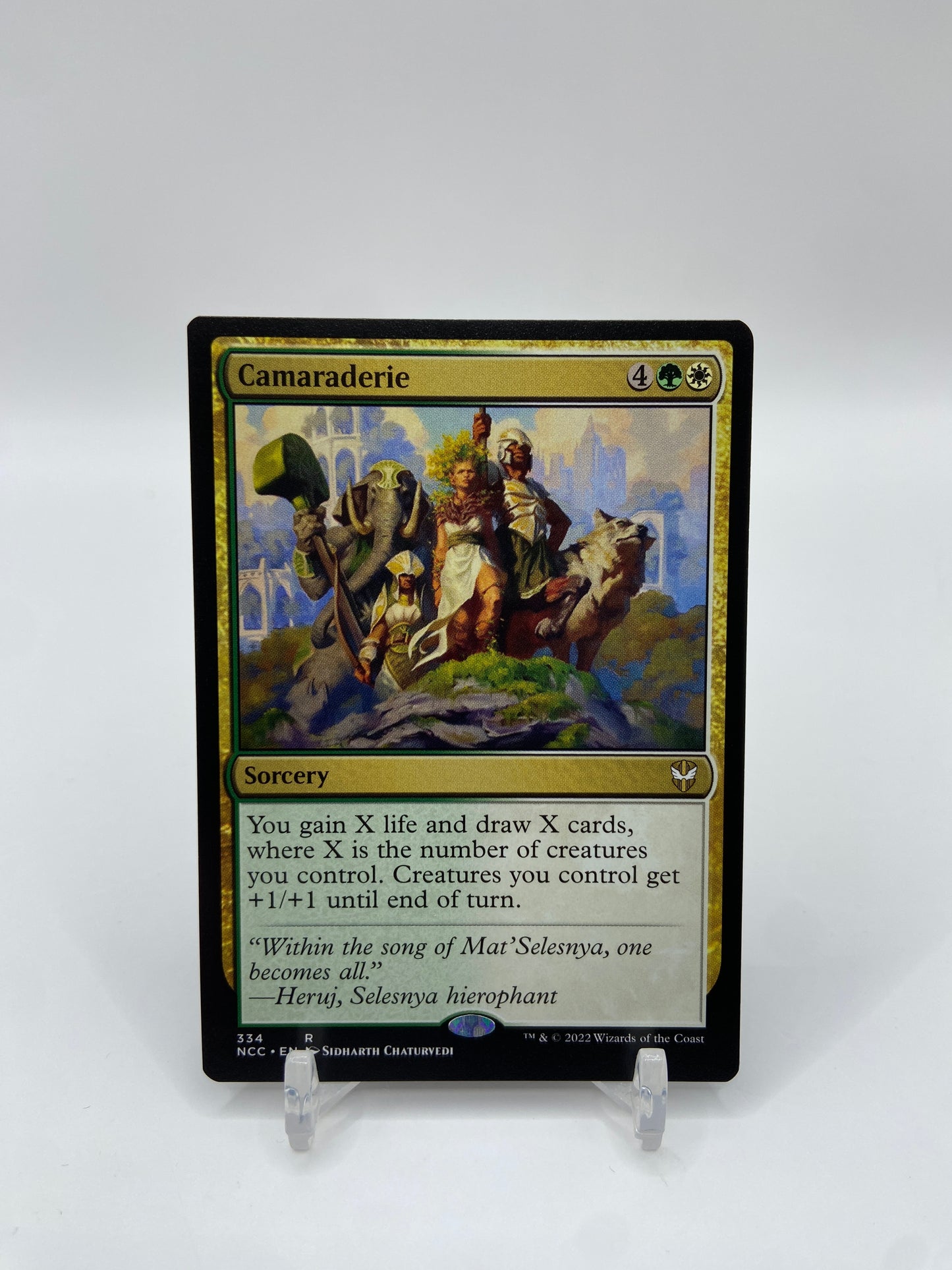 Camaraderie Commander: Streets of New Capenna R