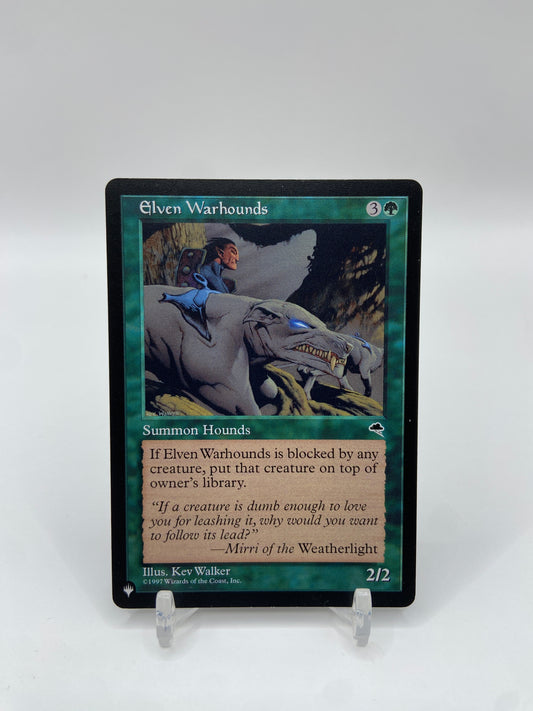 Elven Warhounds The List R