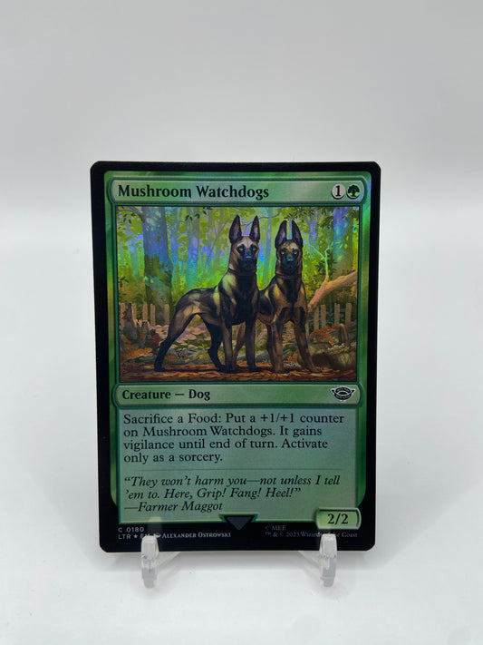 Mushroom Watchdogs Foil Universes Beyond: The Lord of the Rings: Tales of Middle-earth C 180