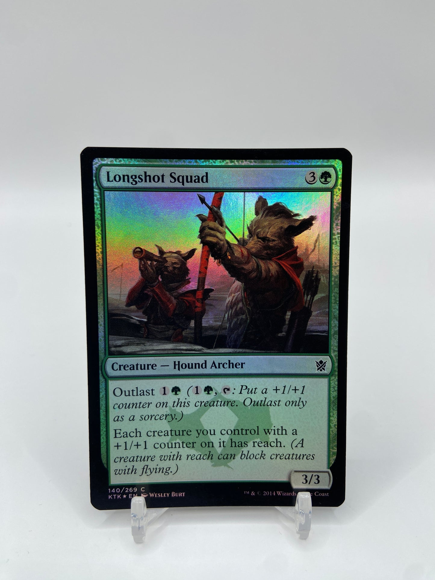 Longshot Squad Foil Khans of Tarkir C 140