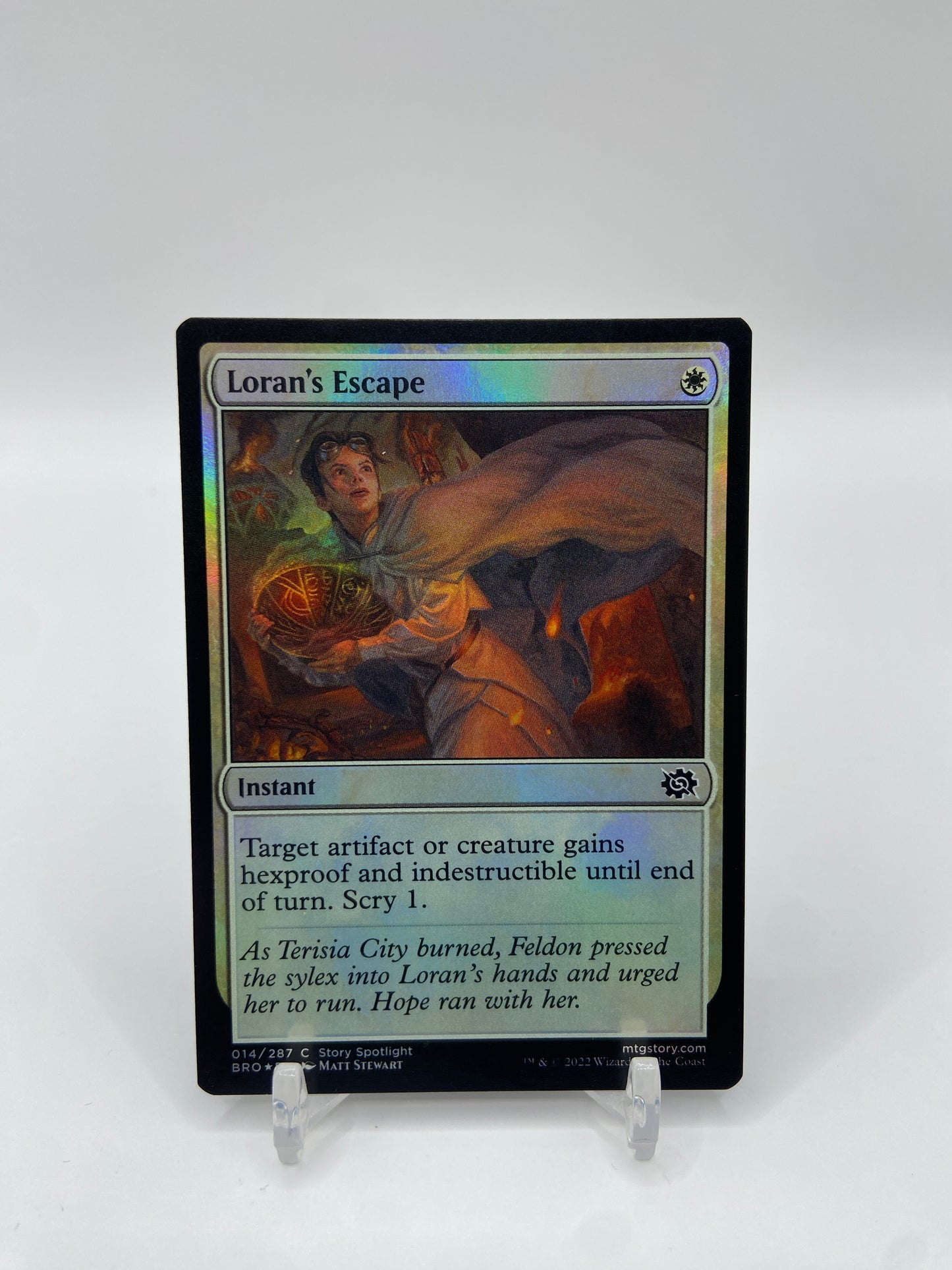 Loran's Escape Foil The Brothers' War C 14