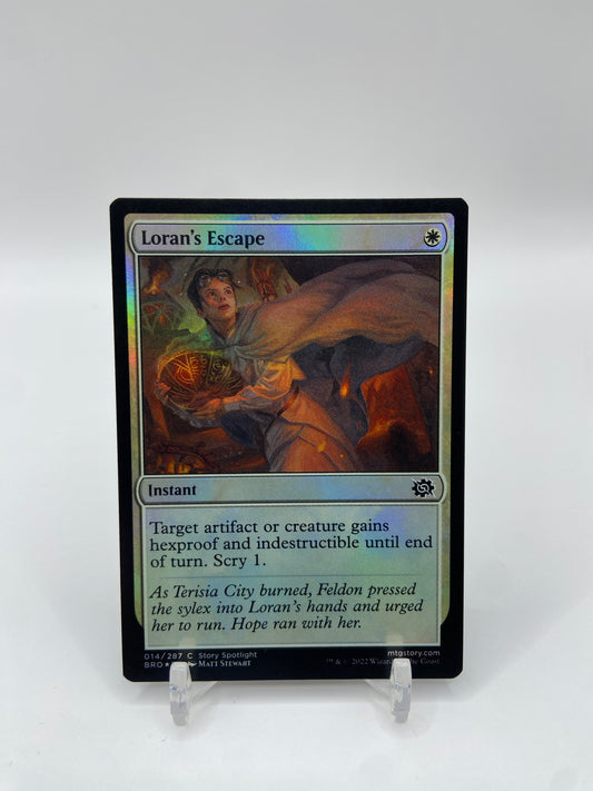 Loran's Escape Foil The Brothers' War C 14