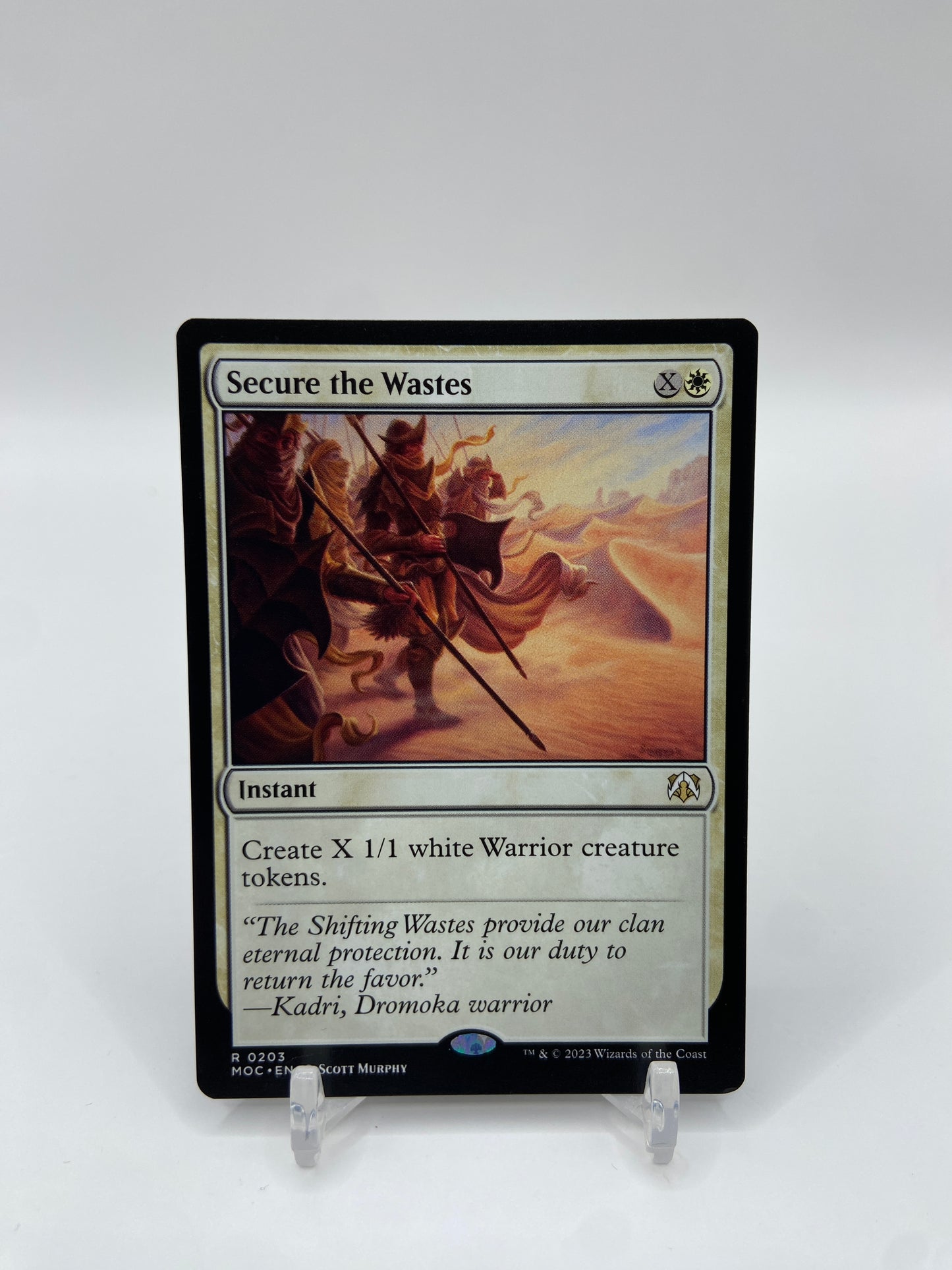 Secure the Wastes Commander: March of the Machine R 203