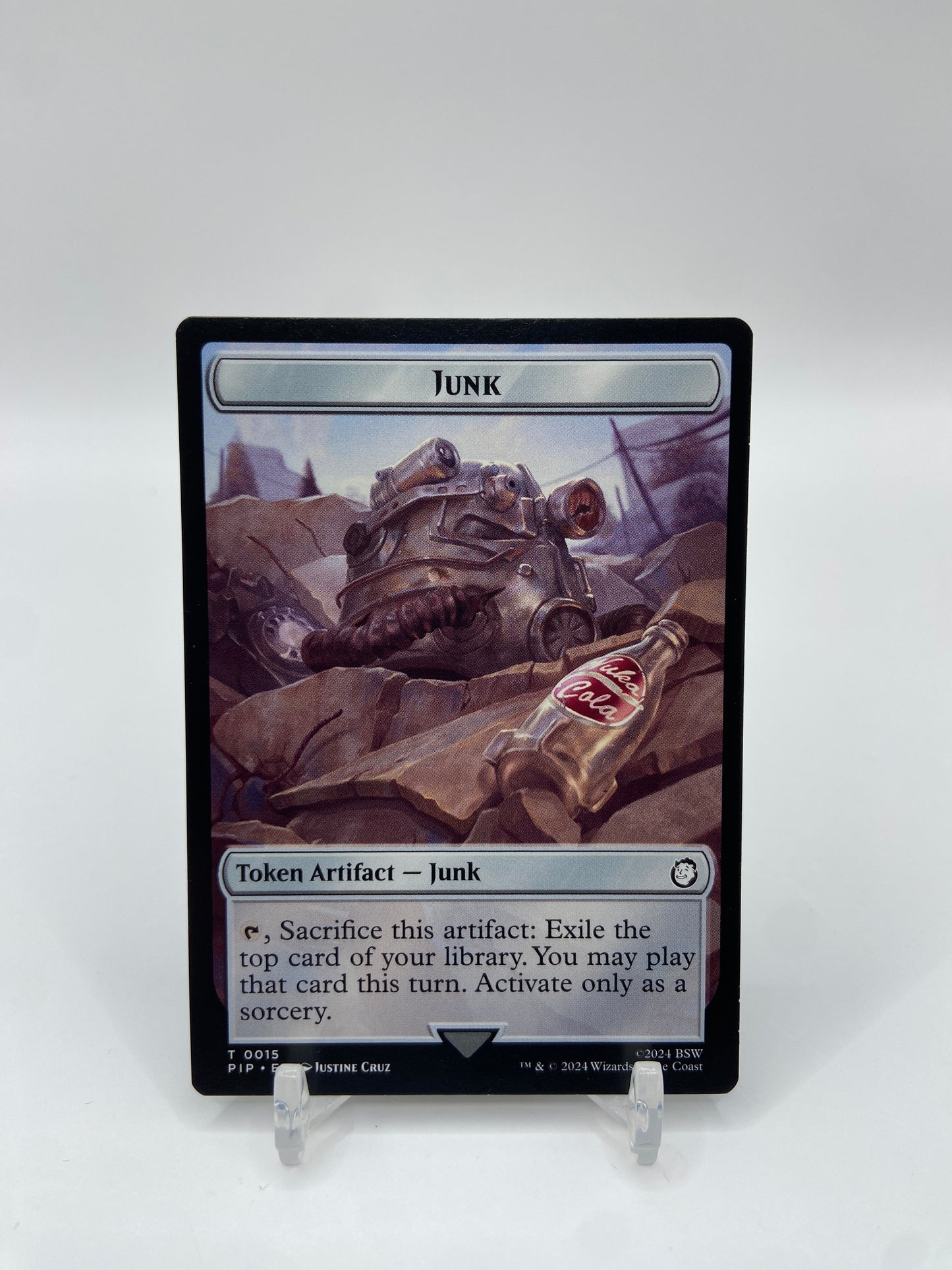 Junk // Squirrel Double-Sided Token Universes Beyond: Fallout T 15 // 9