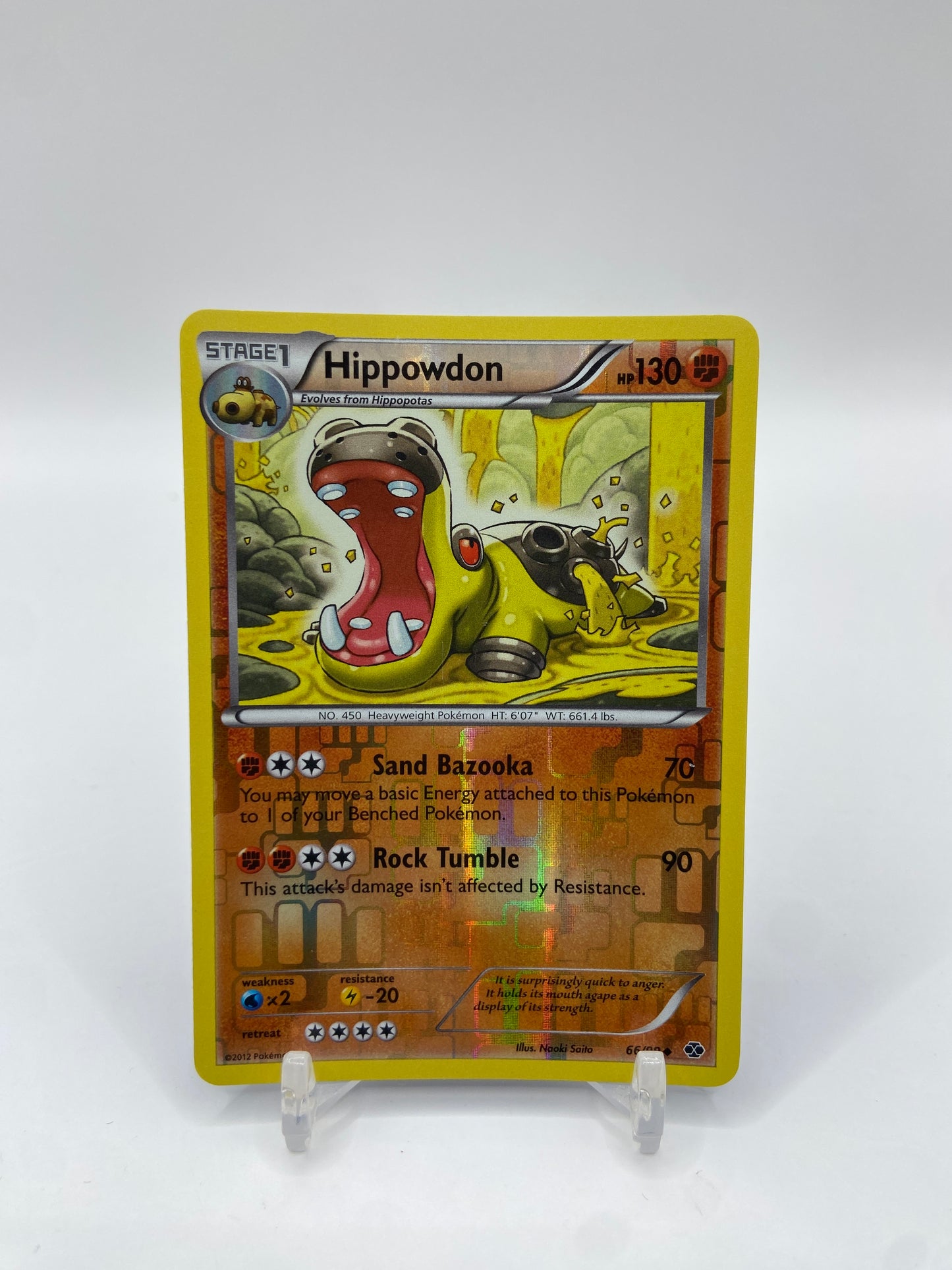 Hippowdon Reverse Holo Next Destines 66/99
