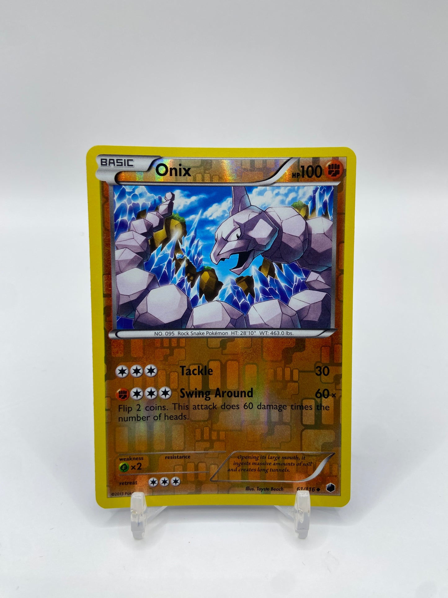 Onix Revverse Holo Plasma Freeze 61/116