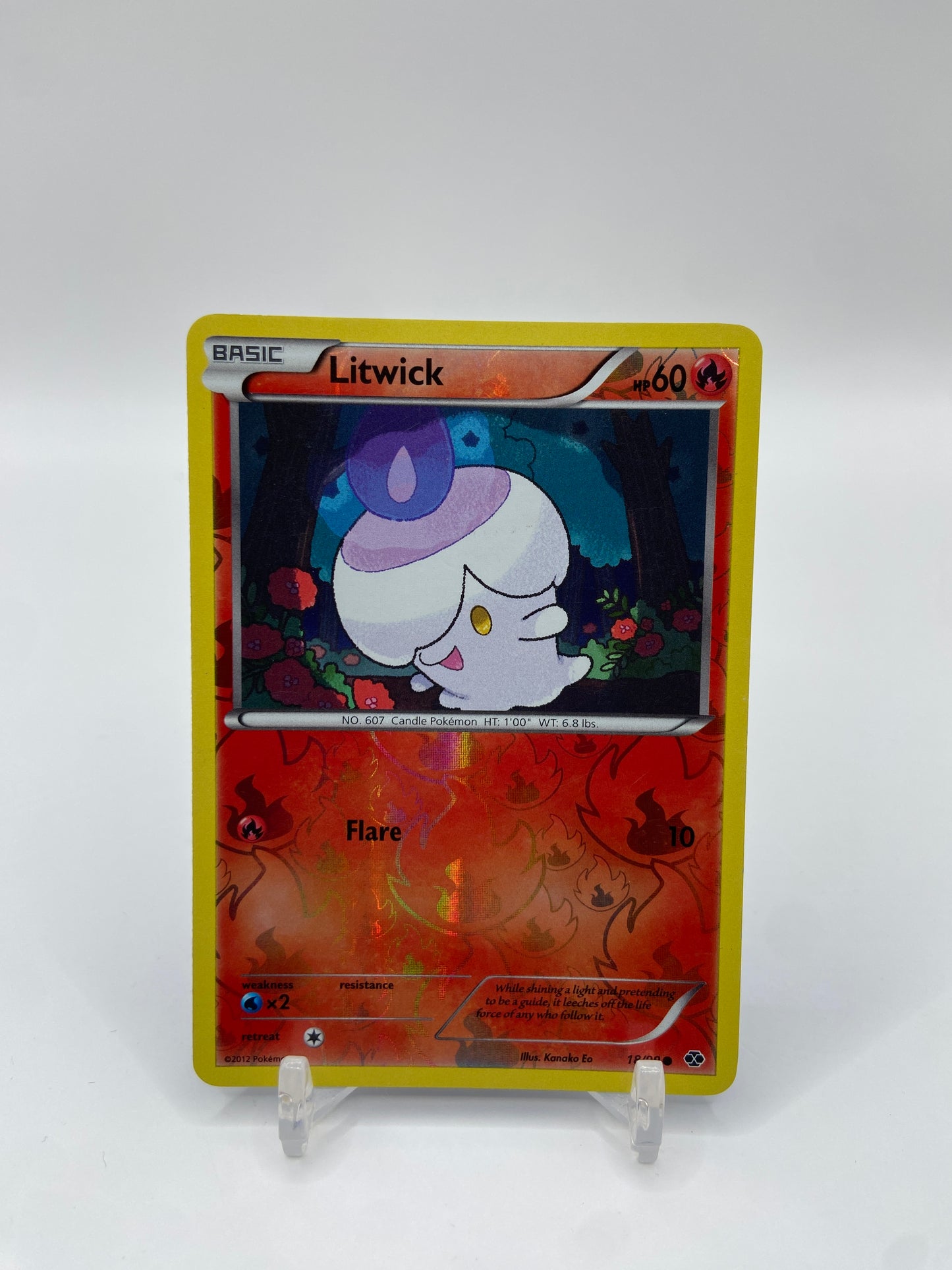 Litwick Reverse Holo Next Destines 18/99