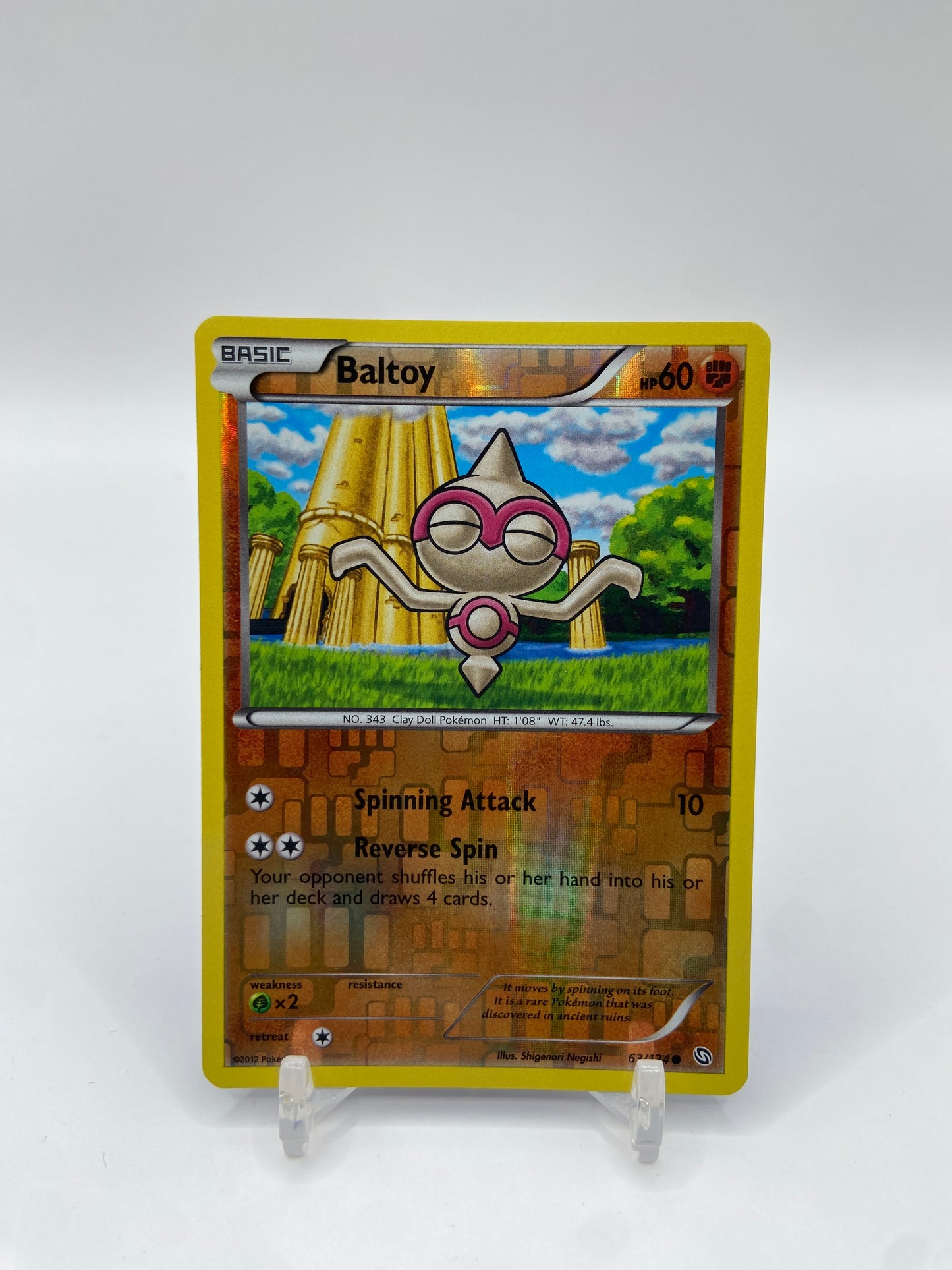 Baltoy Reverse Holo Dragons Exalted 63/124