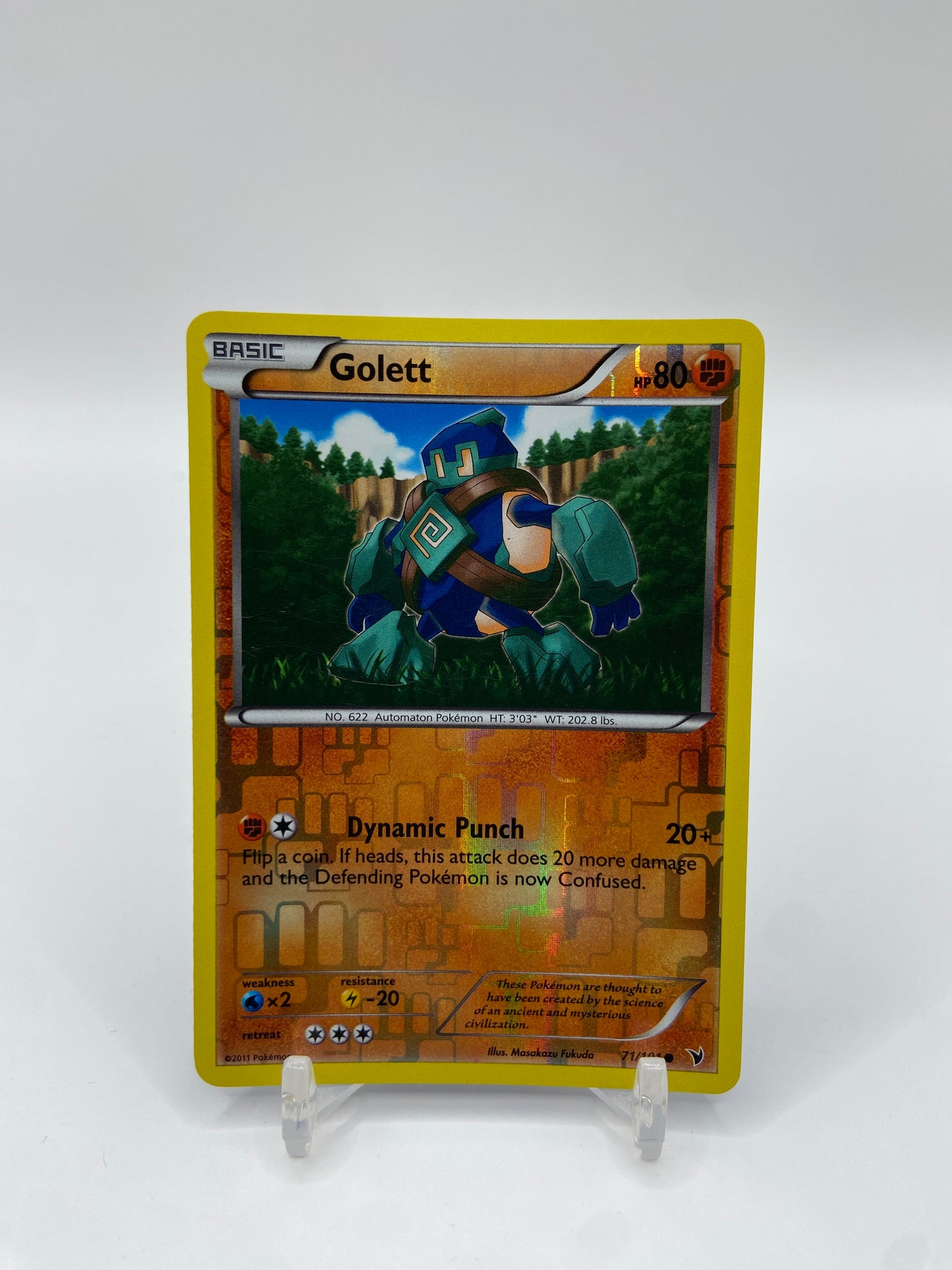 Golett Reverse Holo Noble Victories 71/101