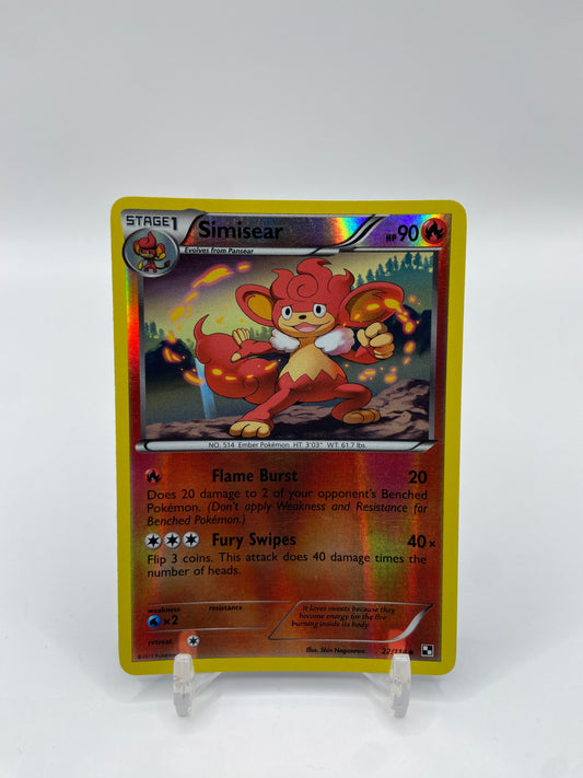 Simisear Reverse Holo Black & White Base Set 22/114