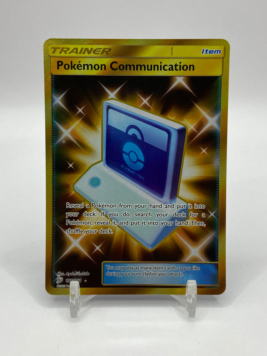 Pokemon Communication Gold Secret Rare Team Up 196/181