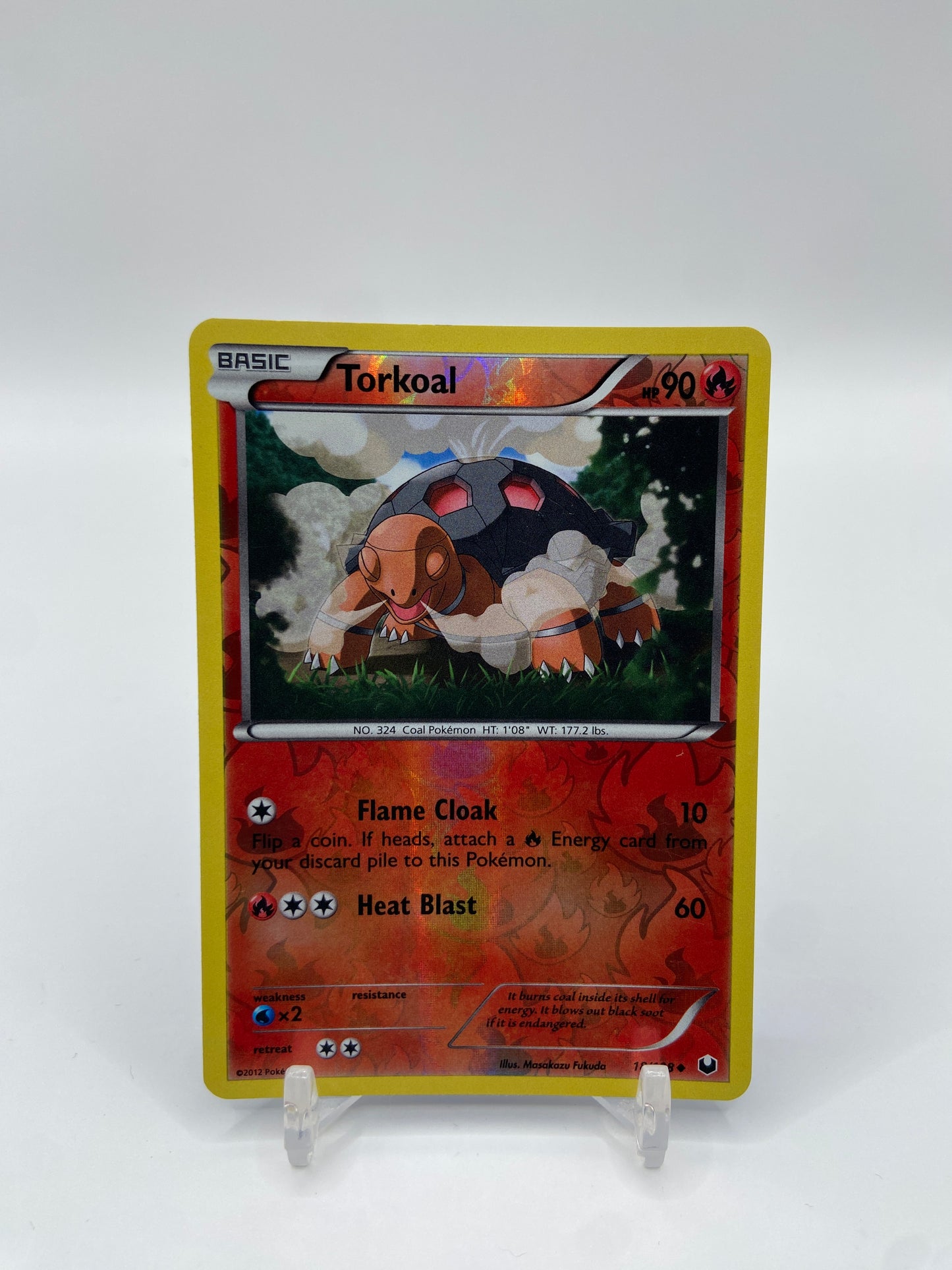 Torkoal Reverse Holo Dark Explorers 18/108