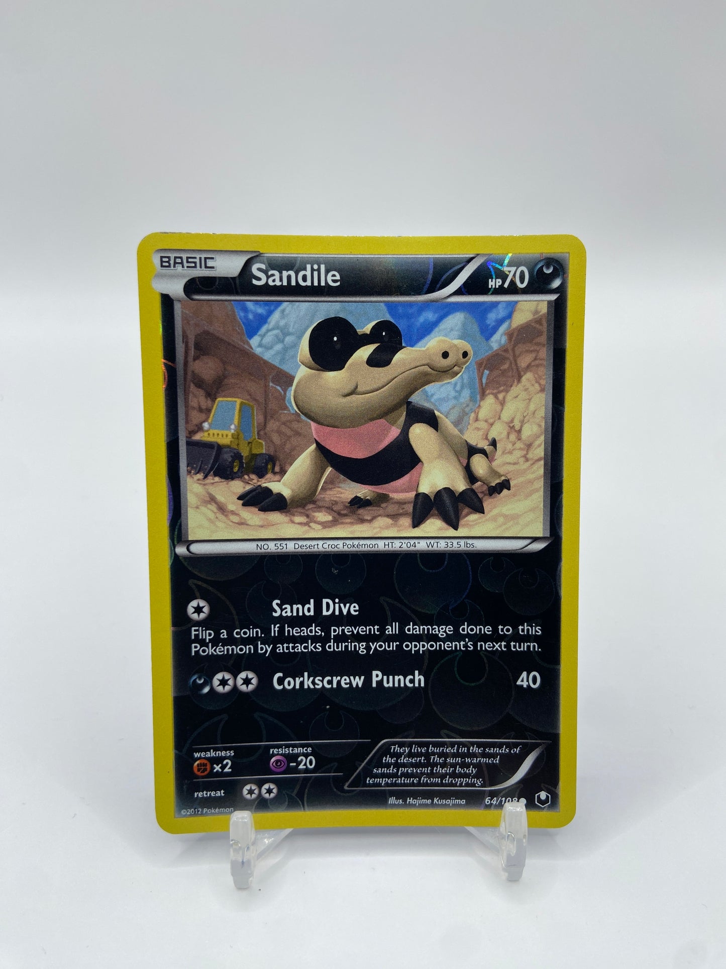 Sandile Reverse Holo Dark Explorers 64/108