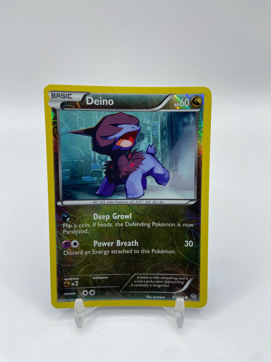 Deino Reverse Holo Dragons Exalted 93/124