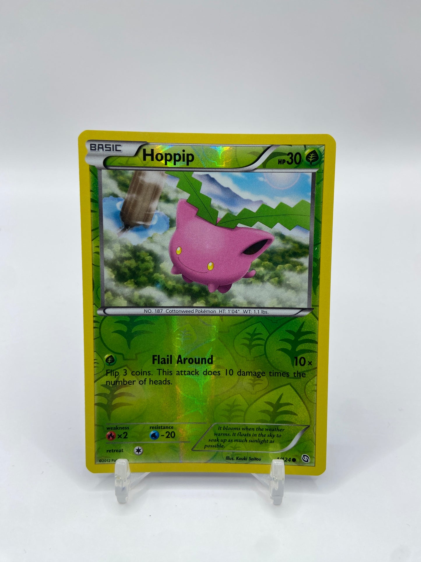 Hoppip Reverse Holo Dragons Exalted 1/124