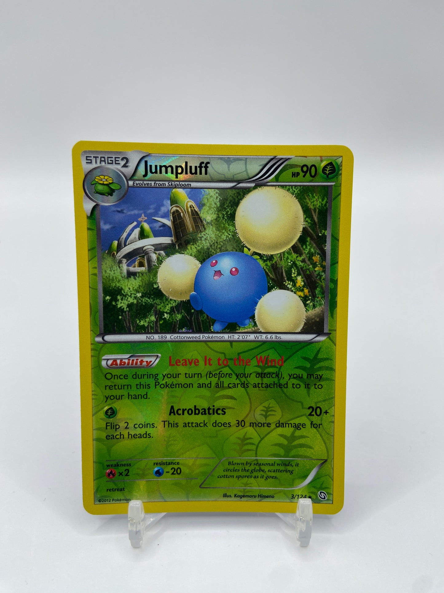 Jumpluff Reverse Holo Rare Dragons Exalted 3/124