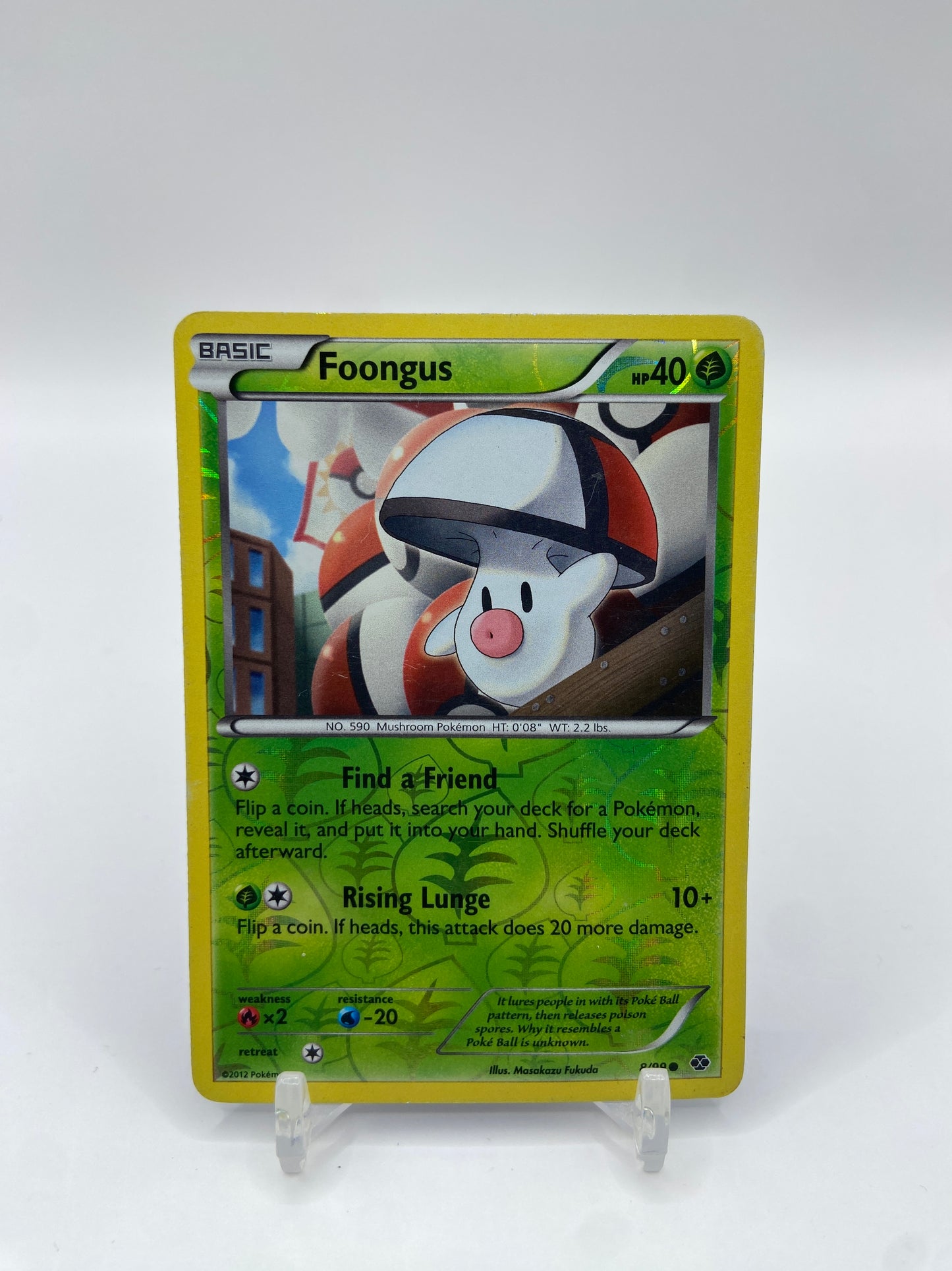 Foongus Revverse Holo Next Destinies 8/99