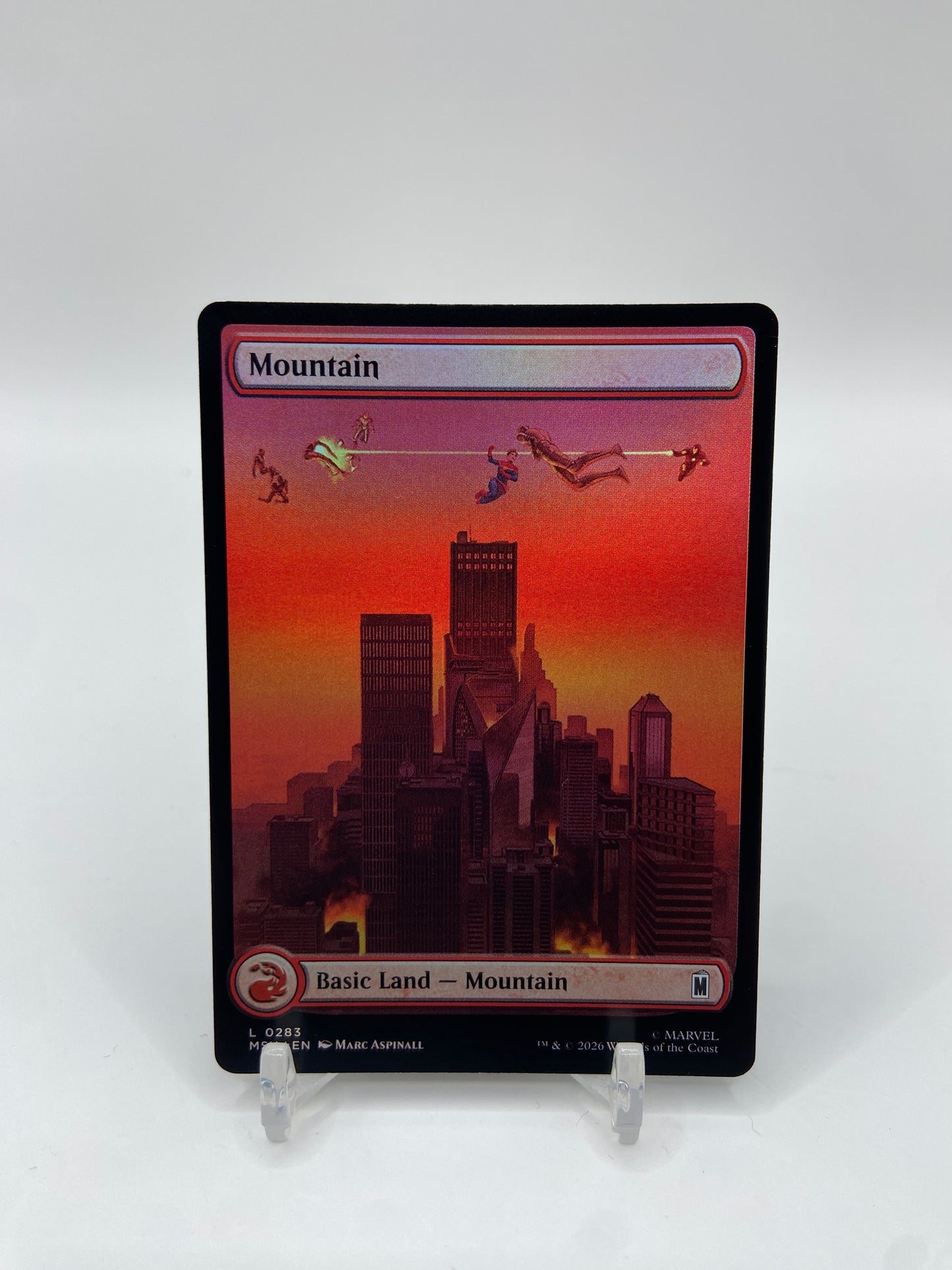 Mountain (0283) Foil Marvel Super Heroes L 283