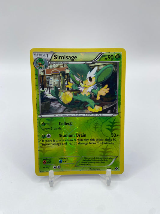 Simisage Reverse Holo Rare Next Destinies 7/99