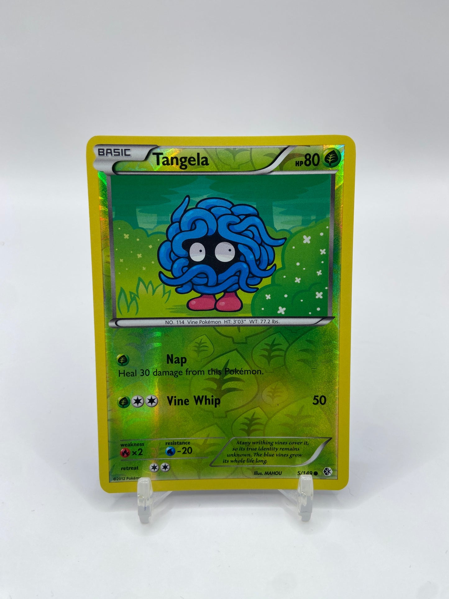 Tangela Reverse Holo Boundaries Crossed 5/149