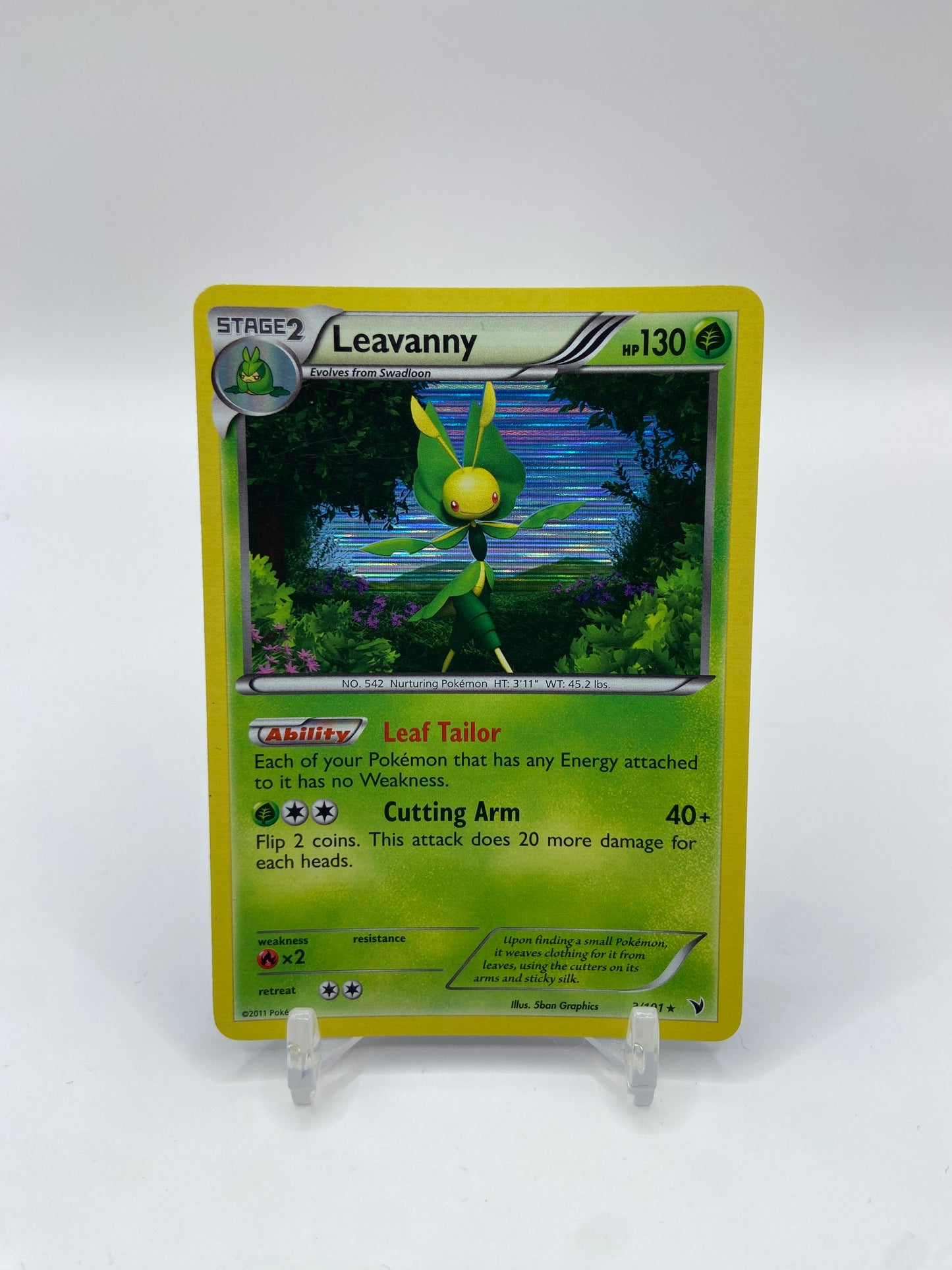 Leavanny Holo Noble Victories 3/101