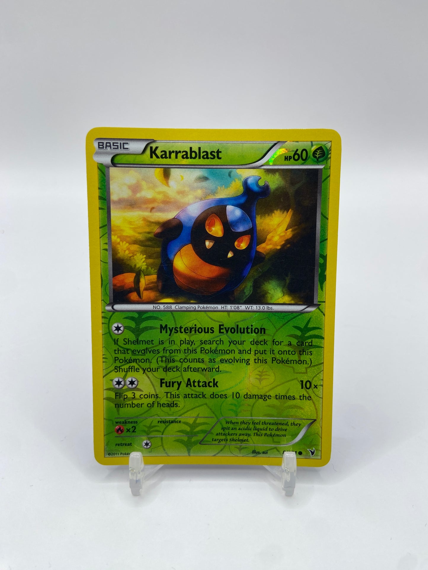 Karrablast Reverse Holo Noble Victories 8/101