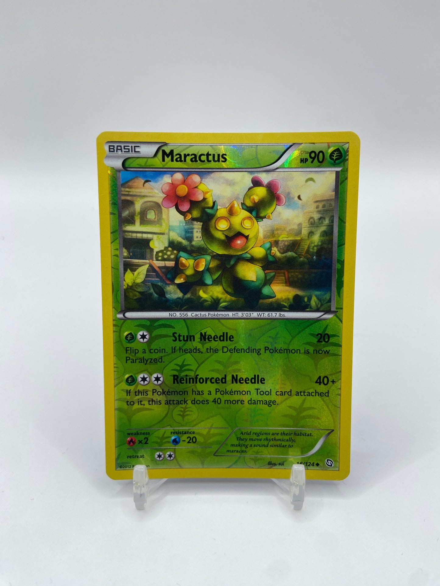 Maractus Reverse Holo Dragons Exalted 16/124