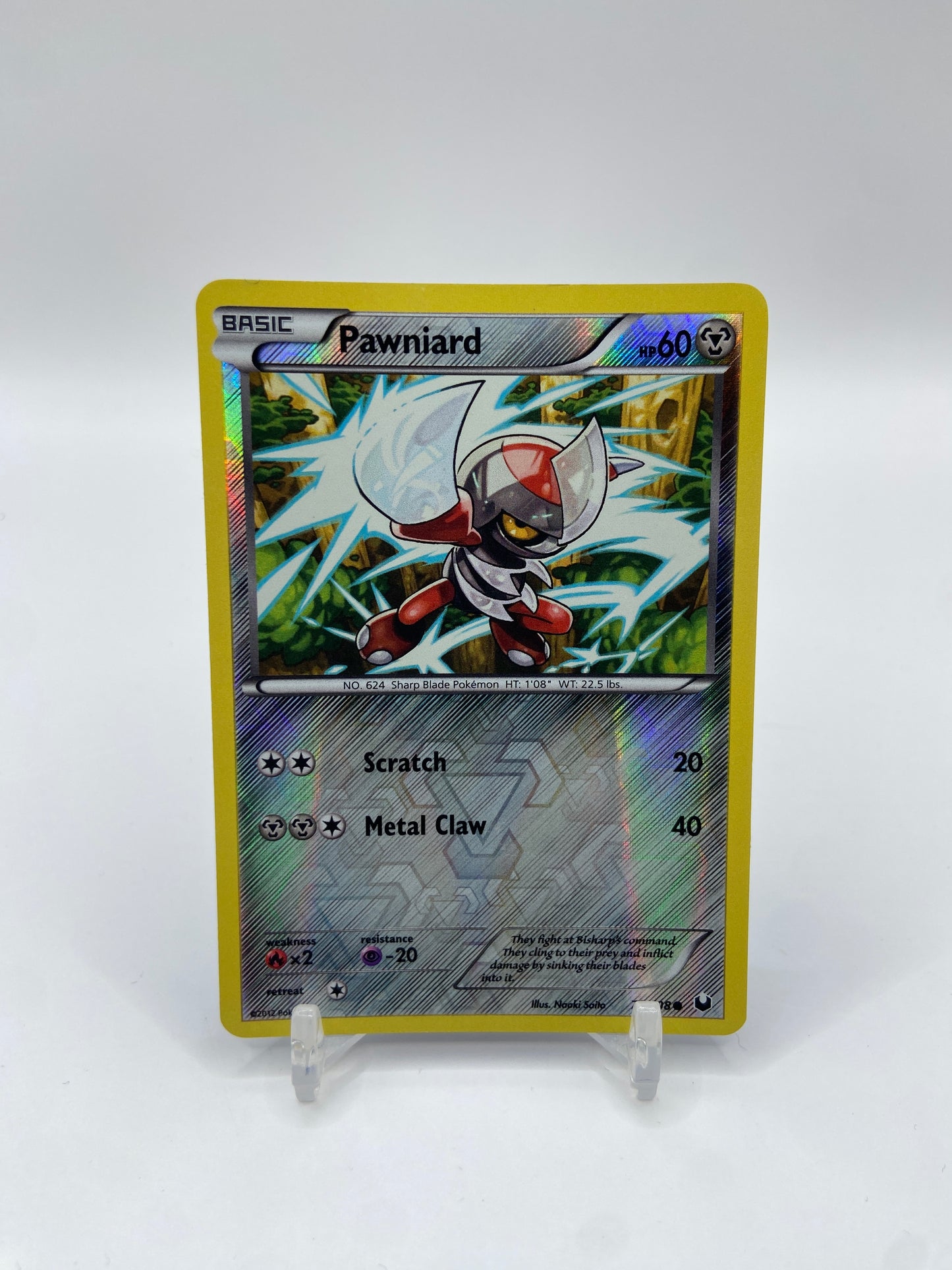 Pawniard Reverse Holo Dark Explorers 78/108