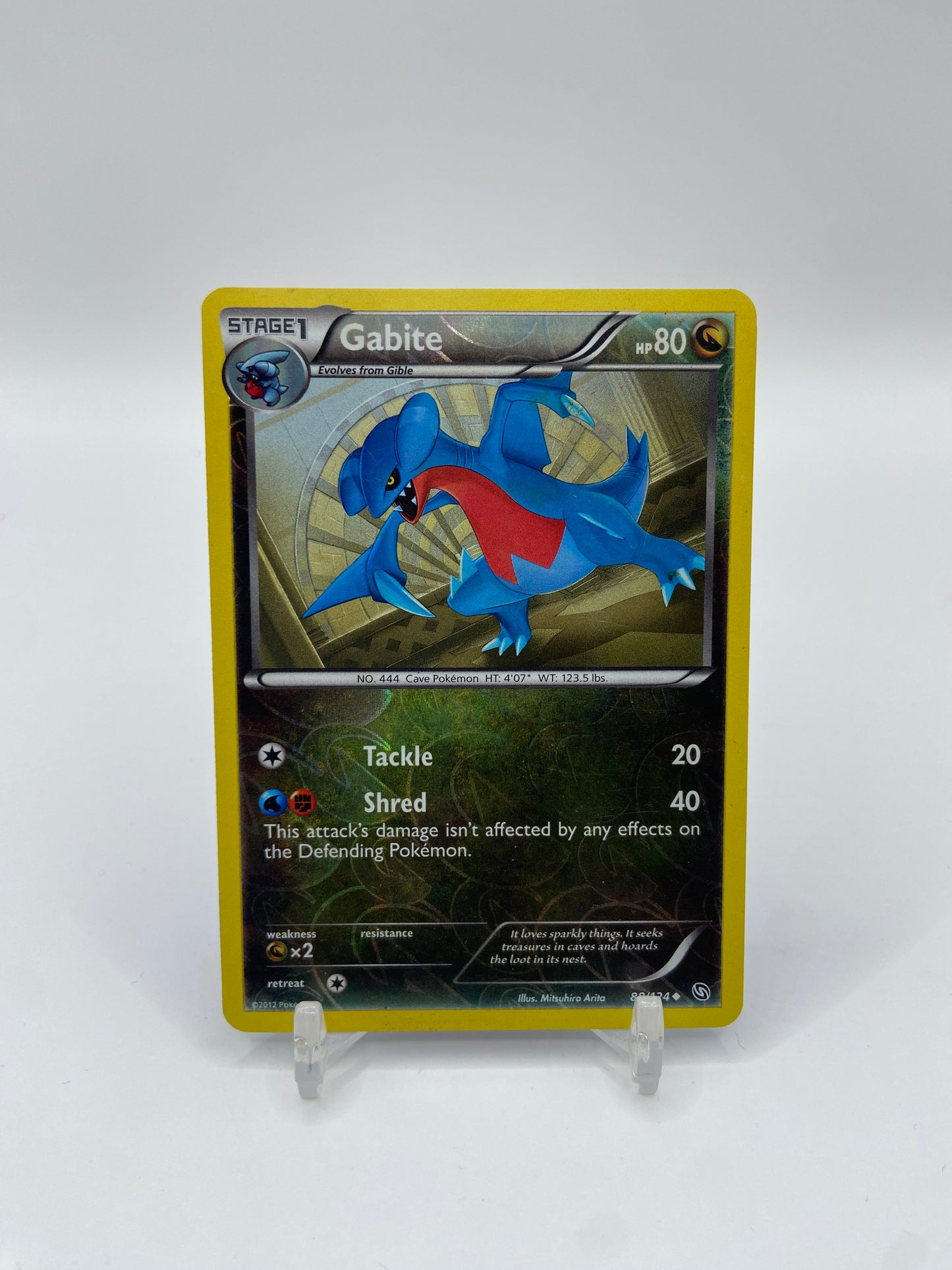Gabite Reverse Holo Dragons Exalted 88/124