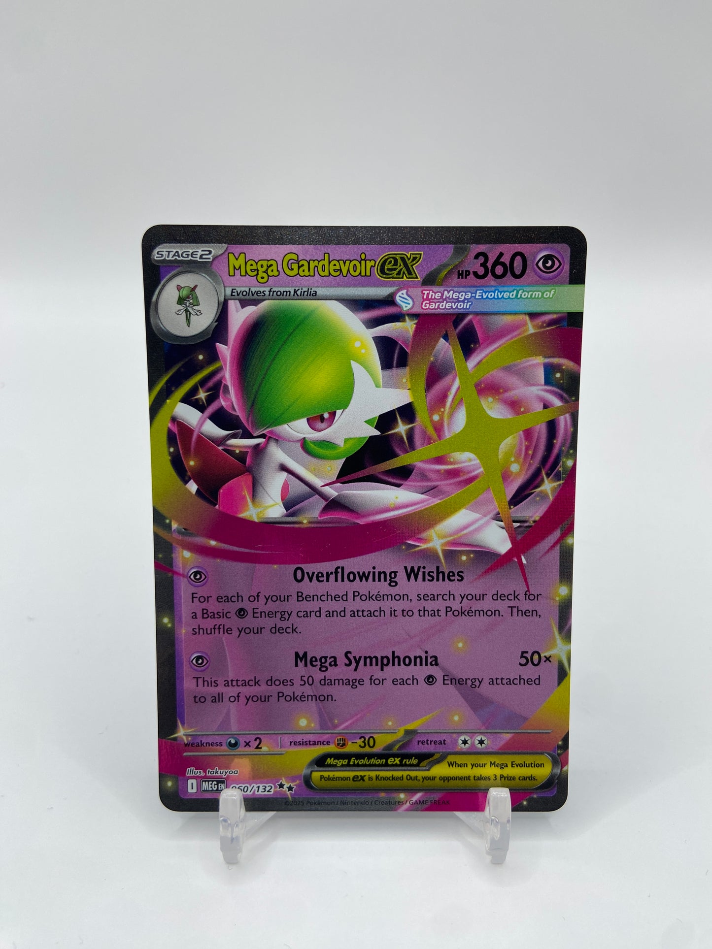 Mega Gardevoir Ex Mega Evolution 060/132
