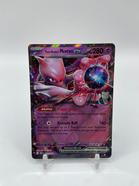 Team Rockets Mewtwo Ex Destined Rivals 081/182