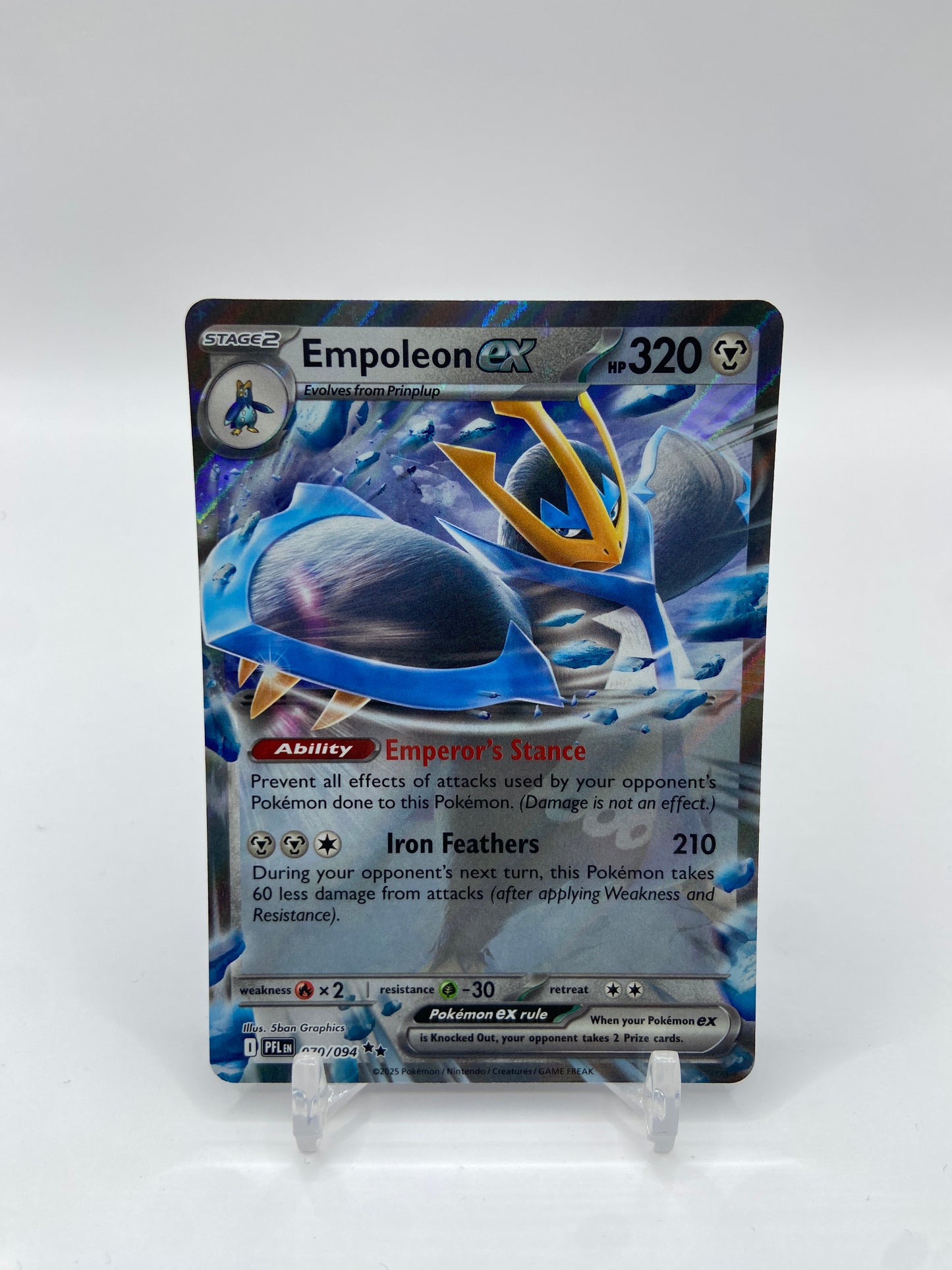 Empoleon EX Phantasmal Flames 070/094