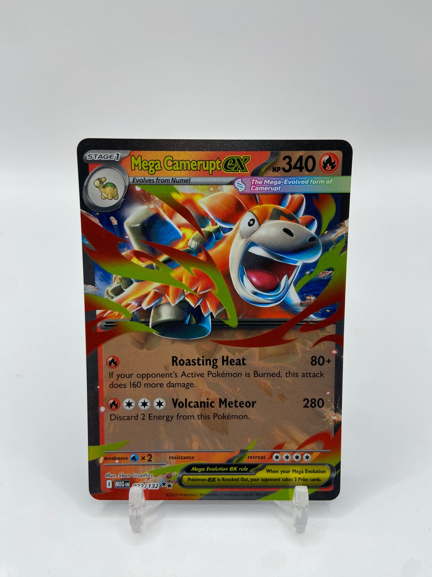 Mega Cameruot Ex Mega Evolution 022/132