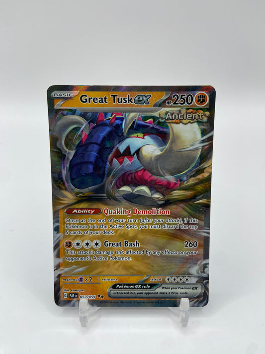 Great Tusk Ex Paldean Fates 053/091