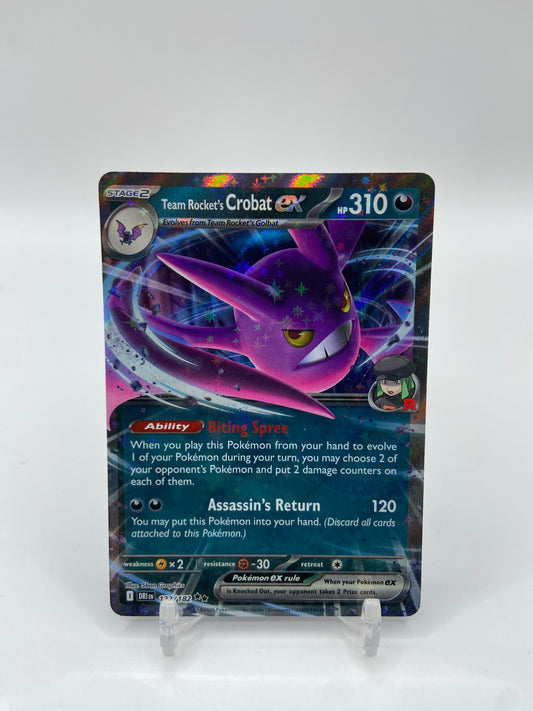 Team Rockets Crobat Ex Destined Rivals 122/182
