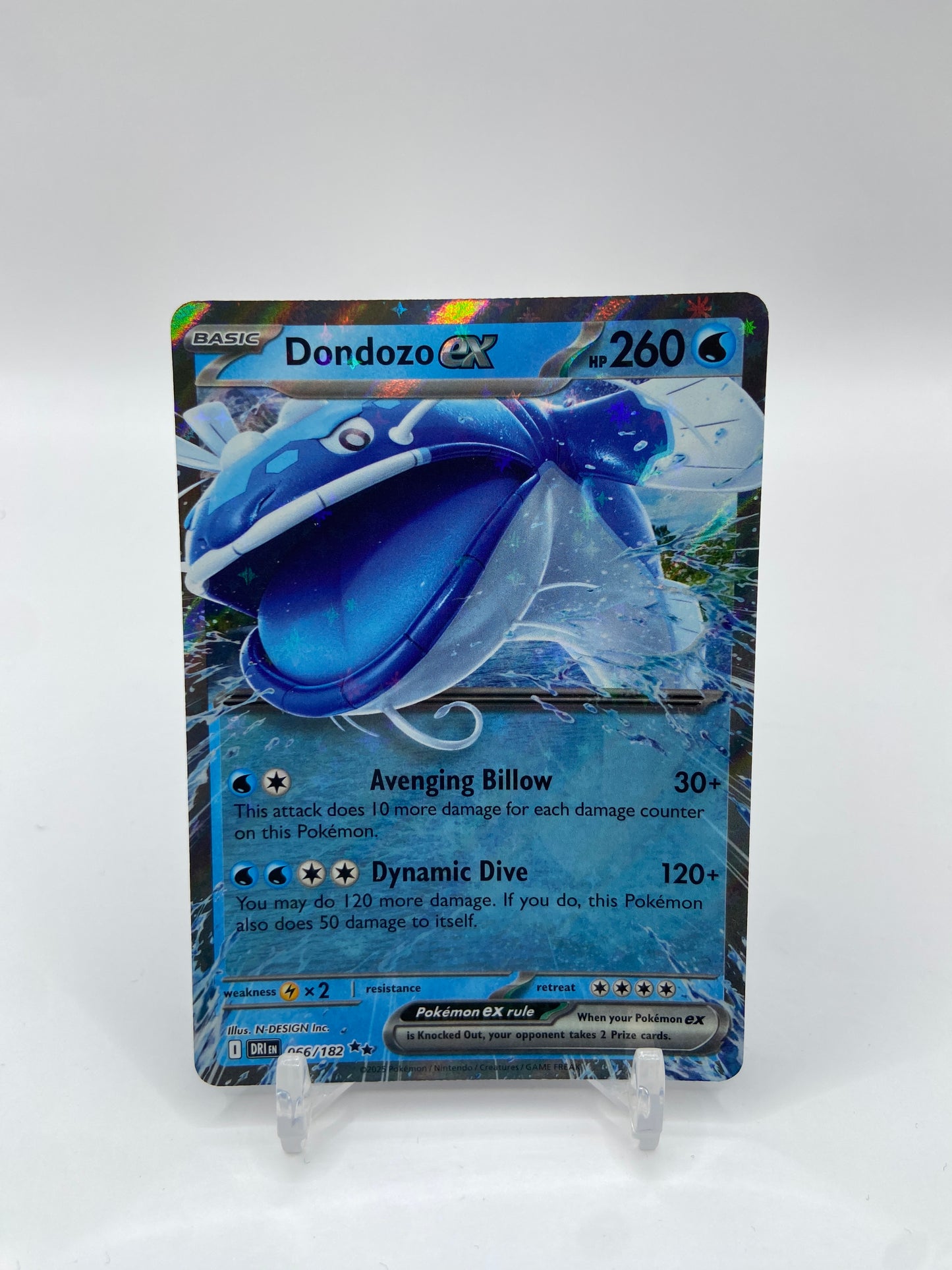Dondozo Ex Destined Rivals 066/182