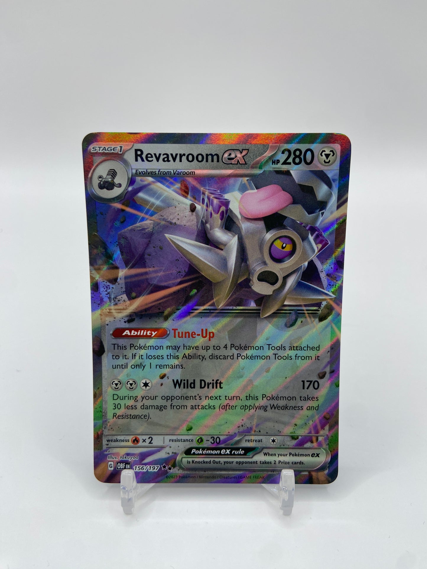 Revavroom Ex Obsidian Flames 156/197