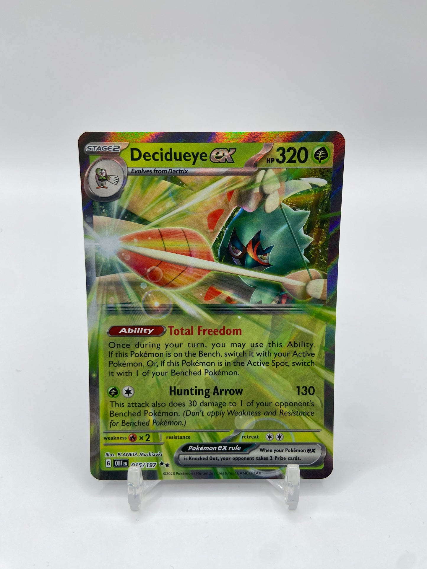 Decidueye Ex Obsidian Flames 015/197