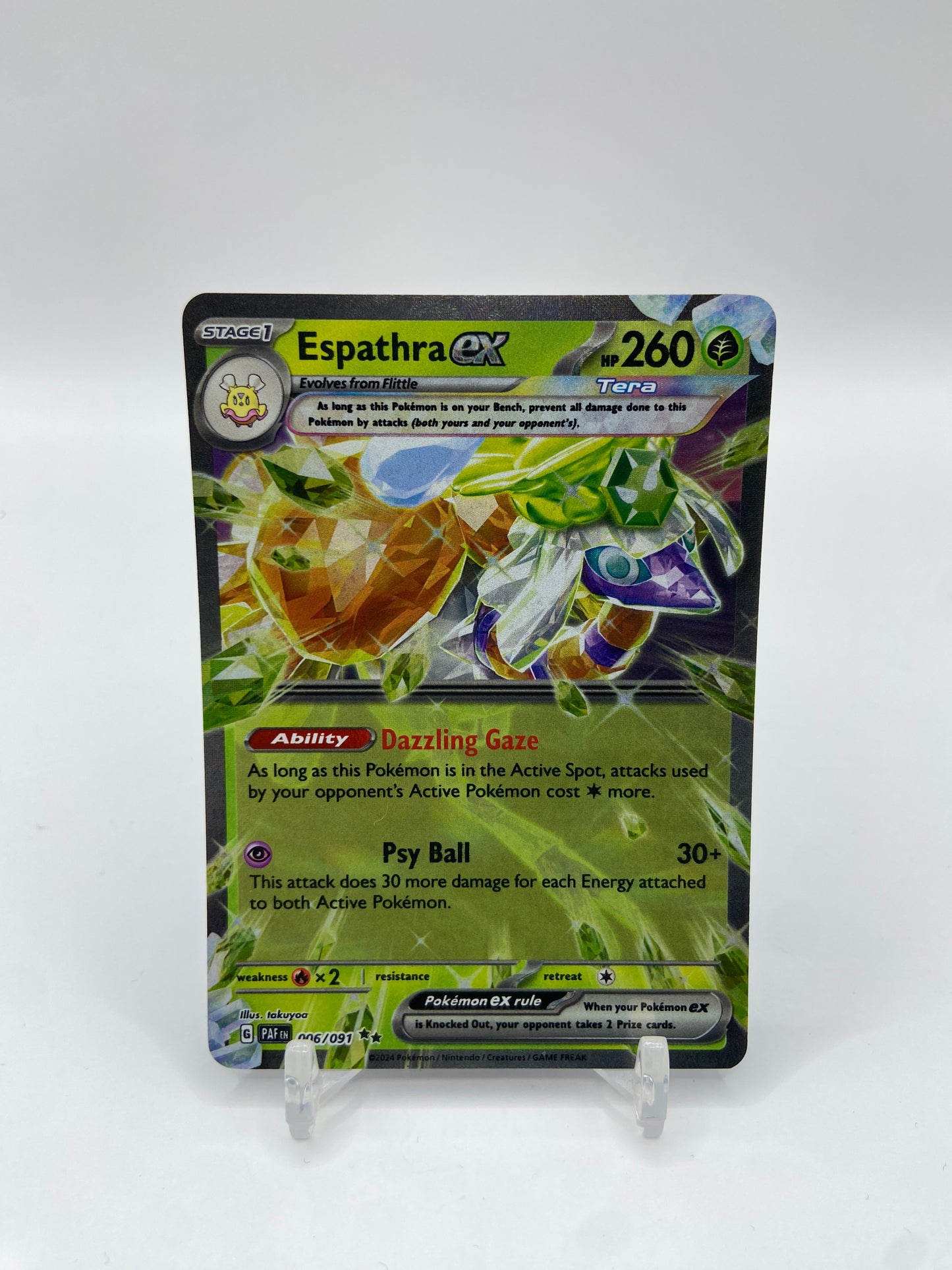 Espathra Ex Paldean Fates 006/091