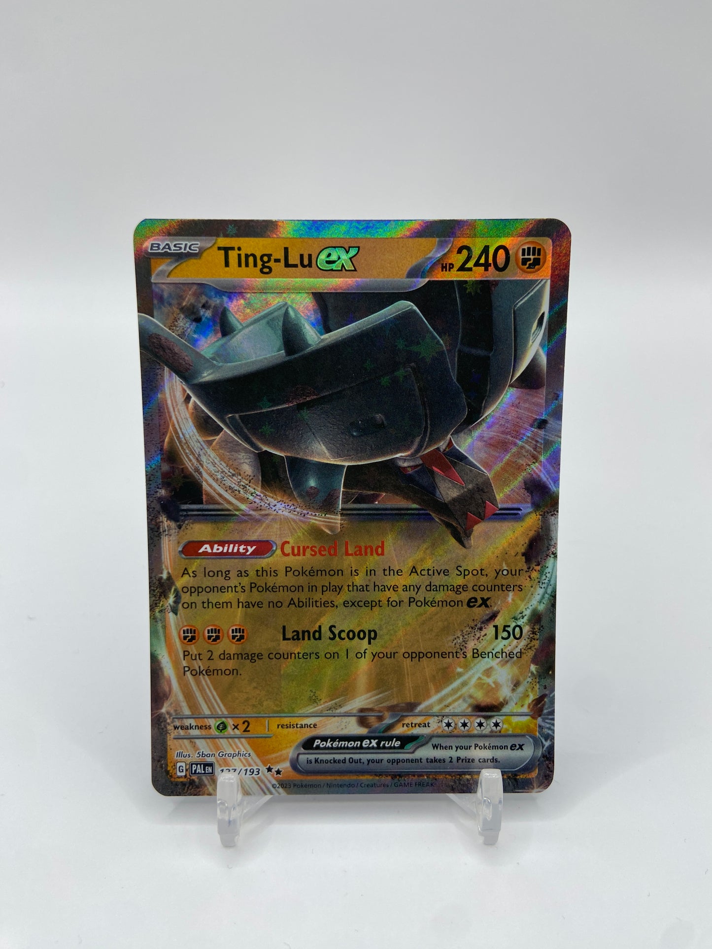 Ting-Lu Ex Paldea Evolved 127/193