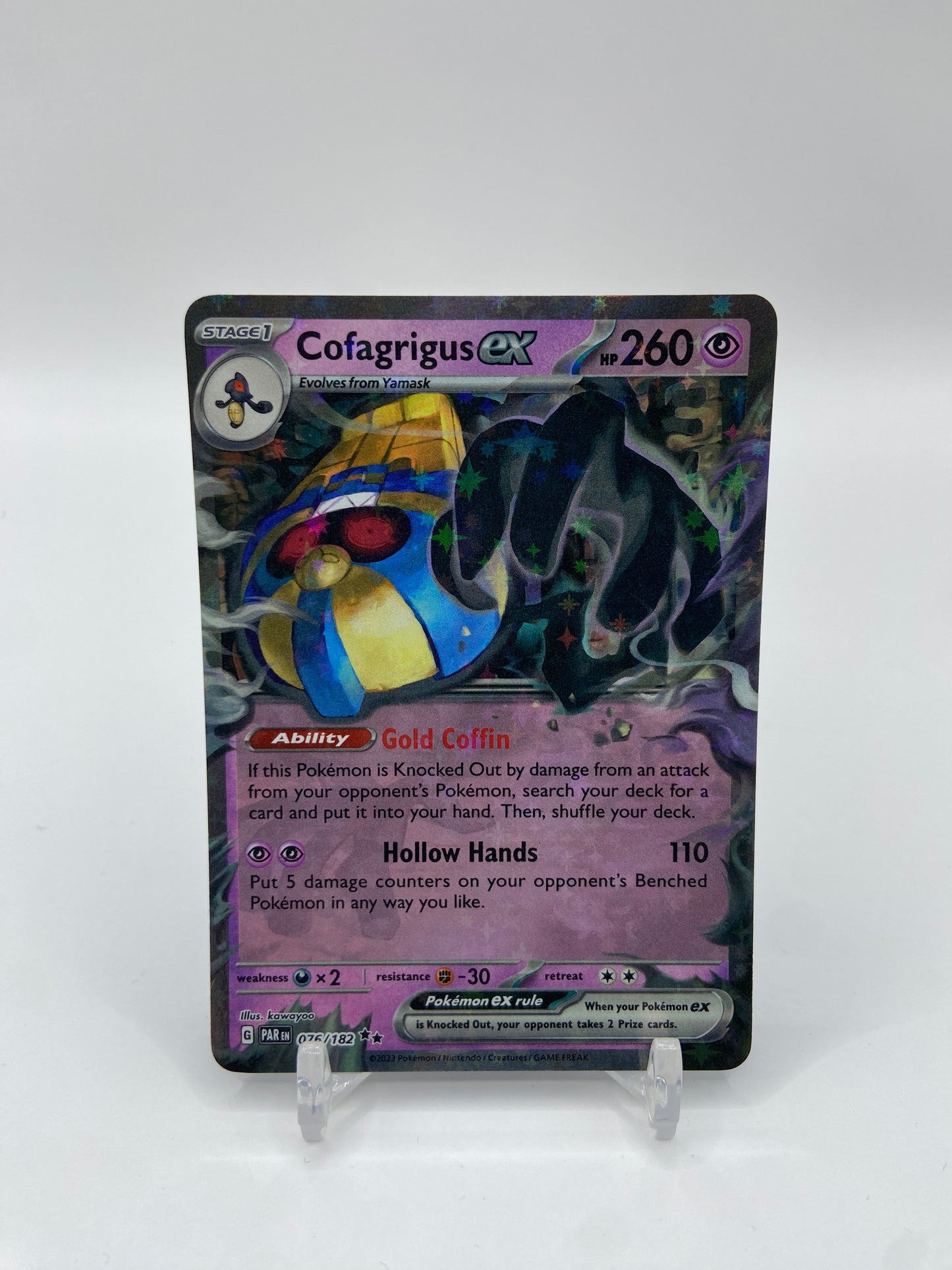 Cofagrigus Ex Paradox Rift 076/182