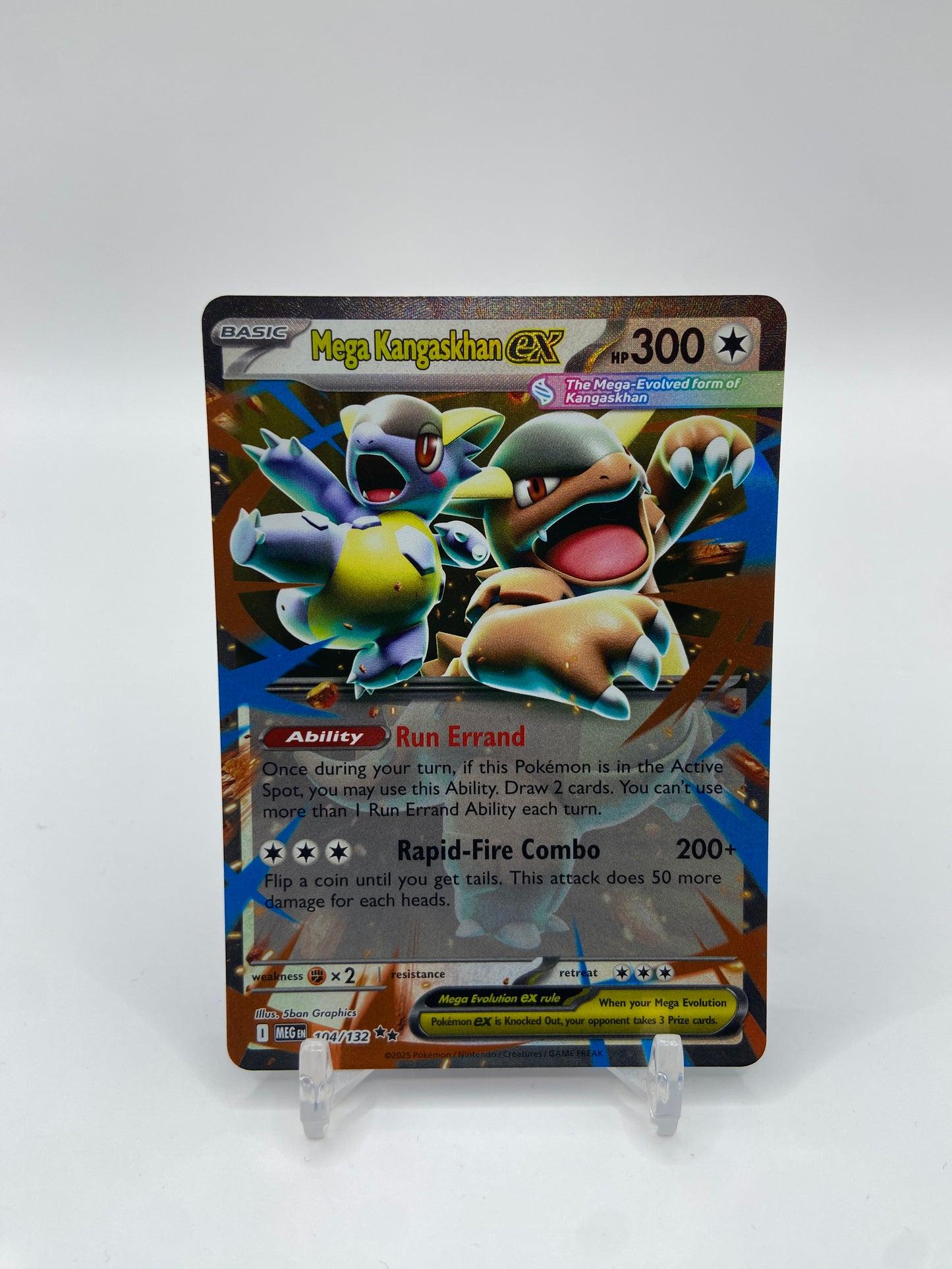 Mega Kangaskhan Ex Mega Evolution 104/132