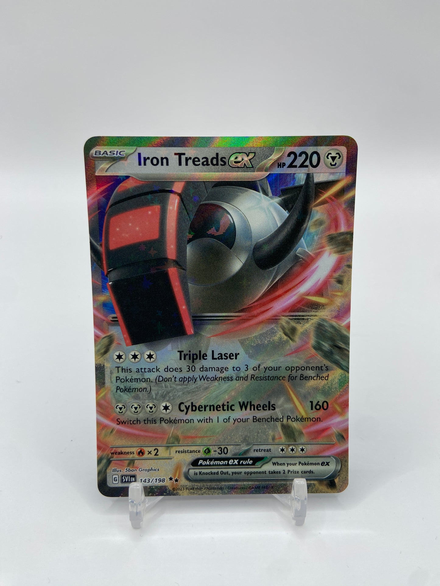 Iron Treads Ex Scarlet & Violet Base Set 143/198