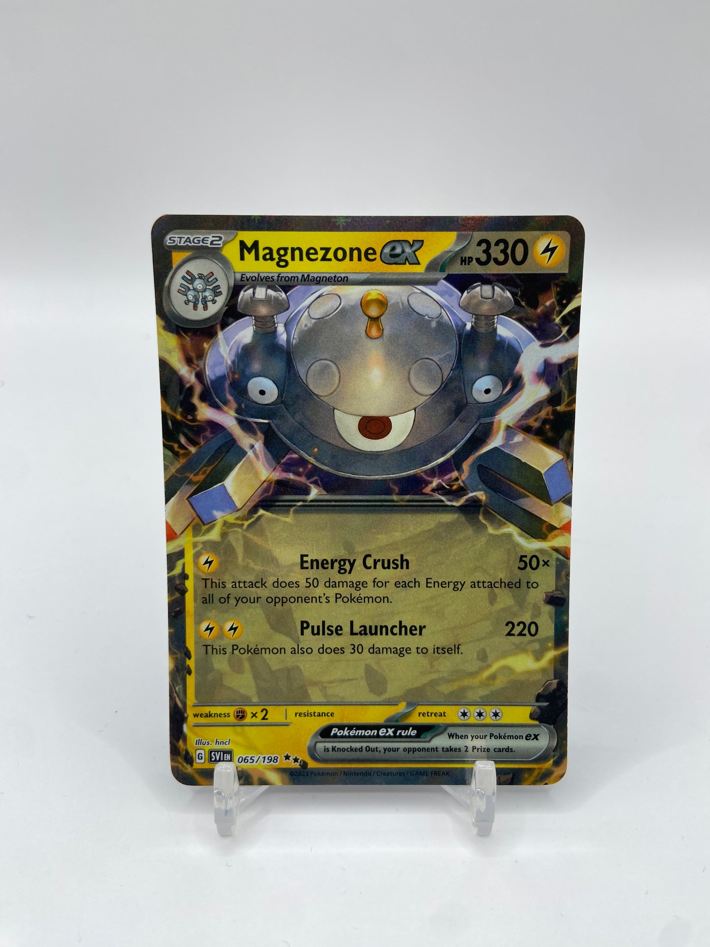 Magnezone Ex Scarlet & Violet Base Set 065/198