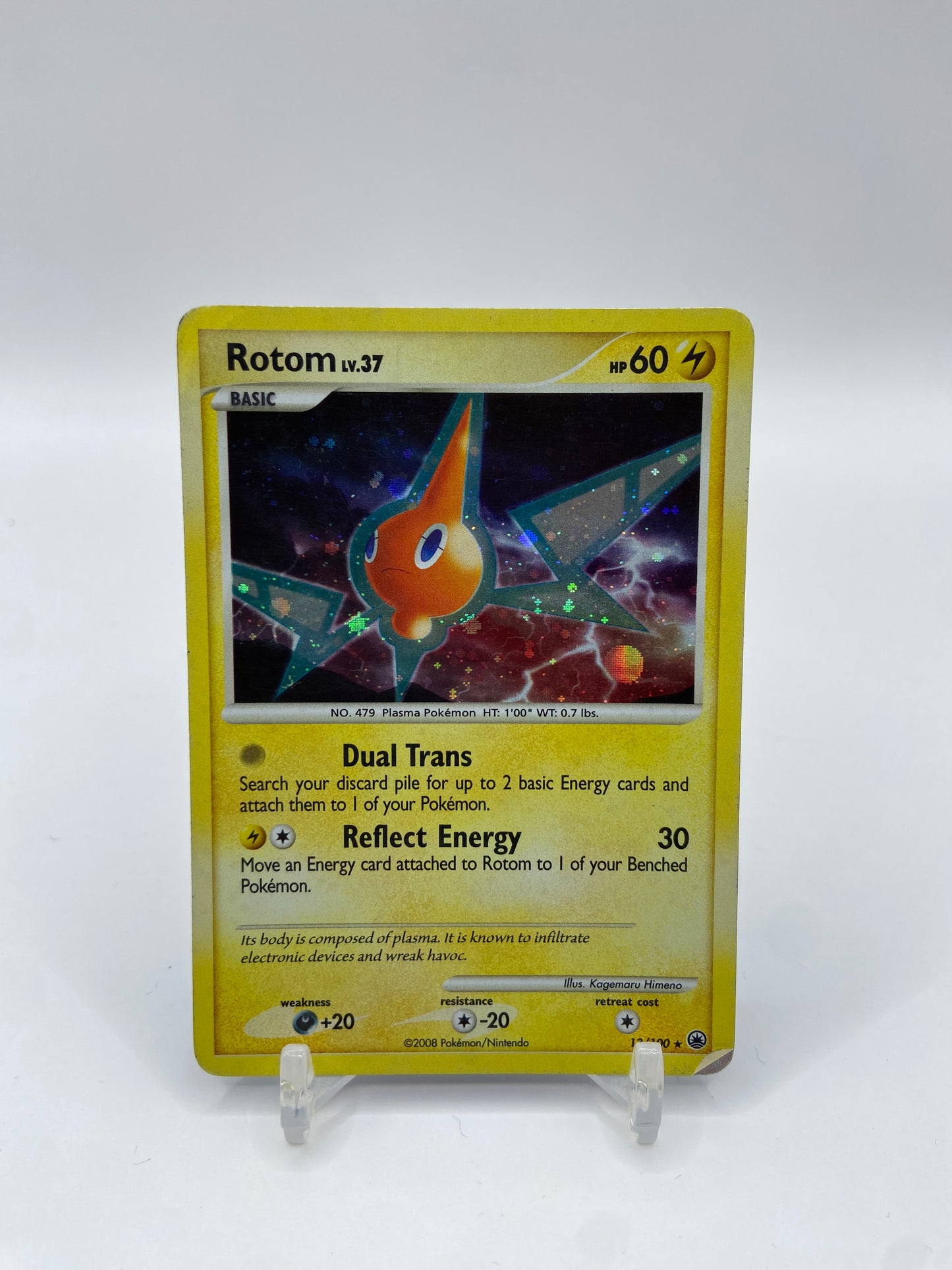 Rotom Lv.37 Holo Majestic Dawn 13/100