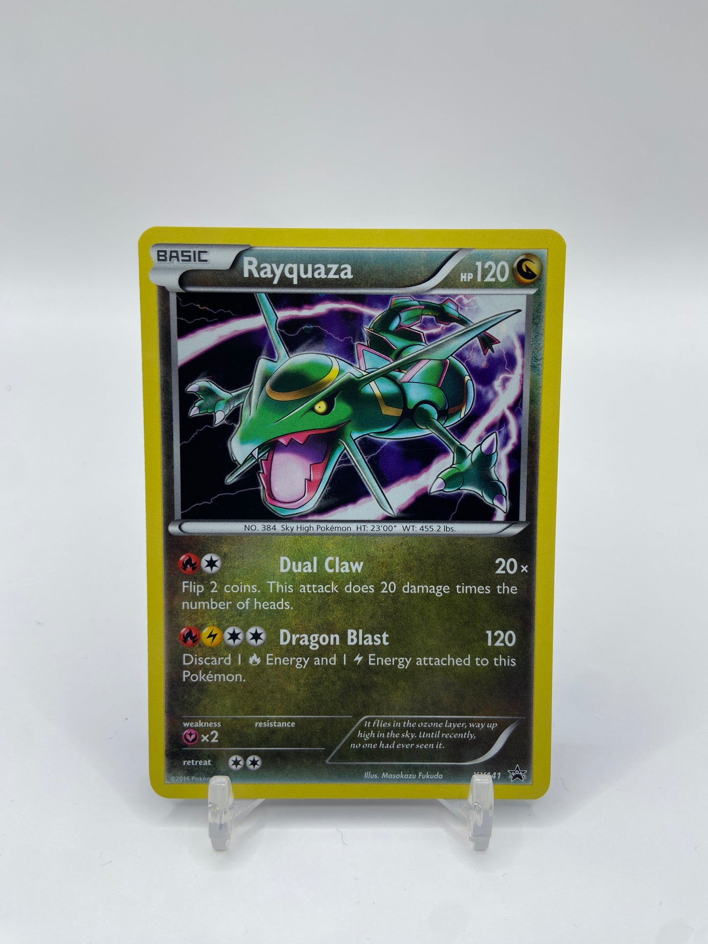 Rayquaza Holo Promo XY141