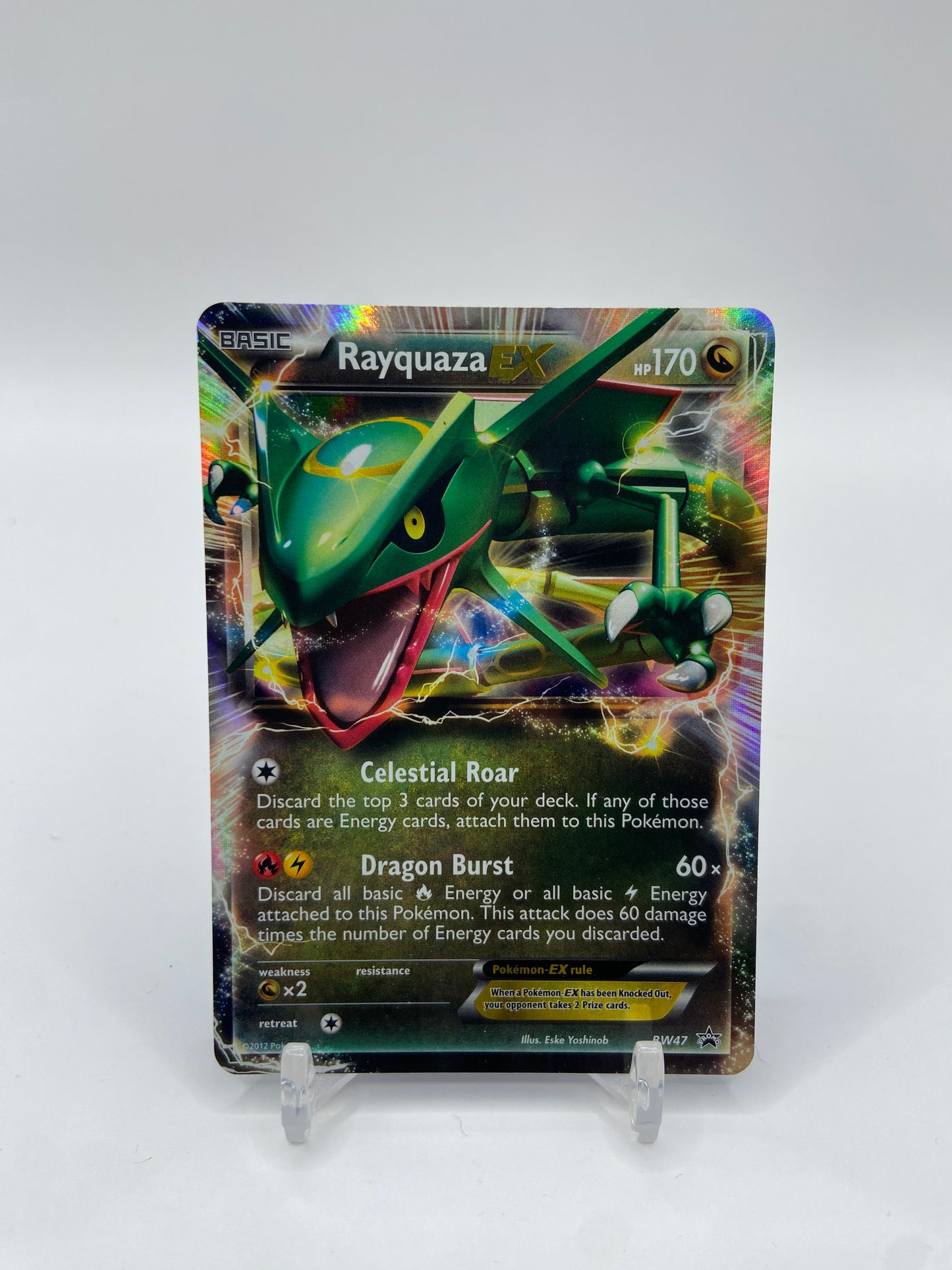 Rayquaza Ex Promo BW47