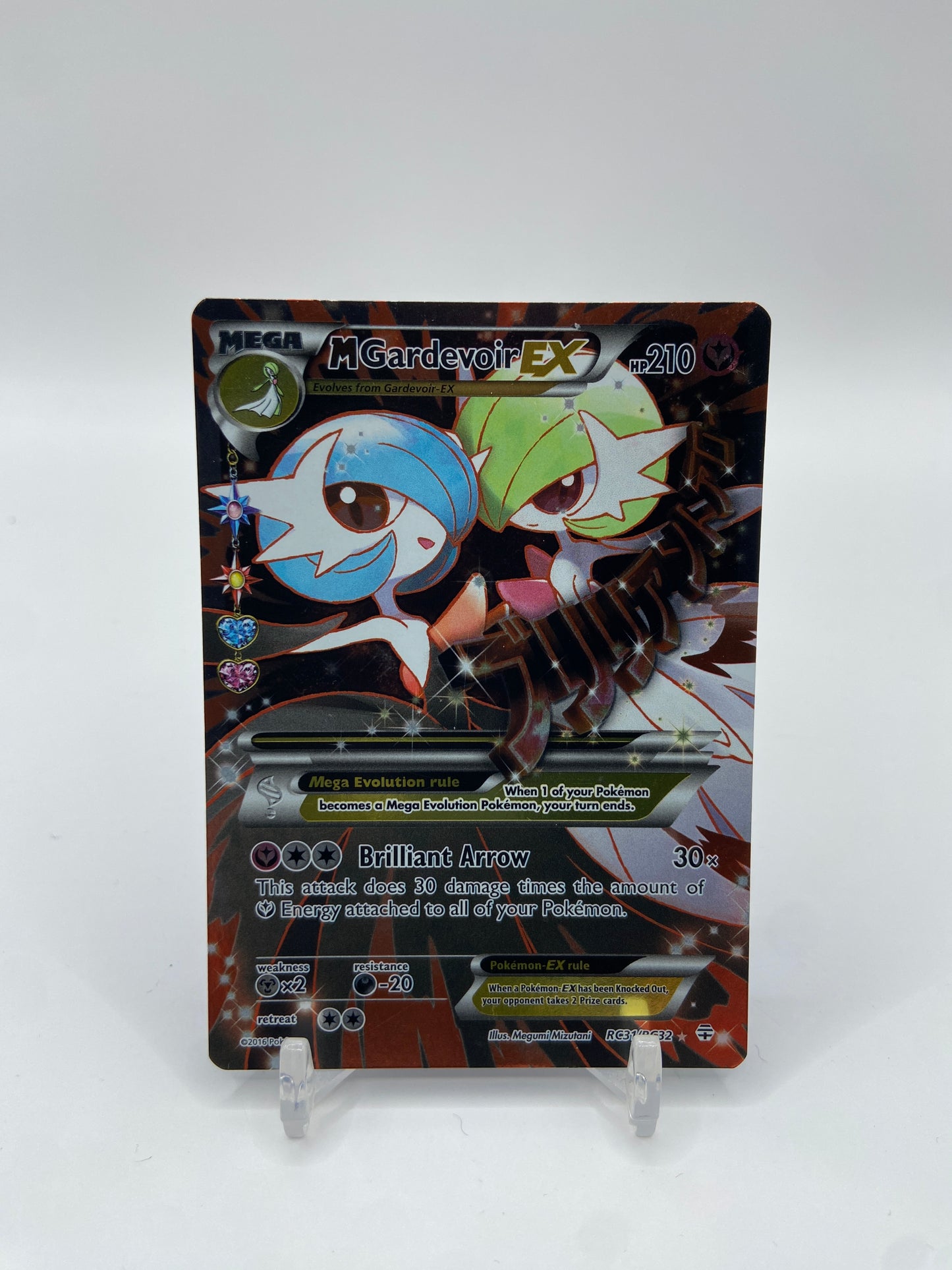 Mega Gardevoir Ex Full Art Generations RC31/RC32