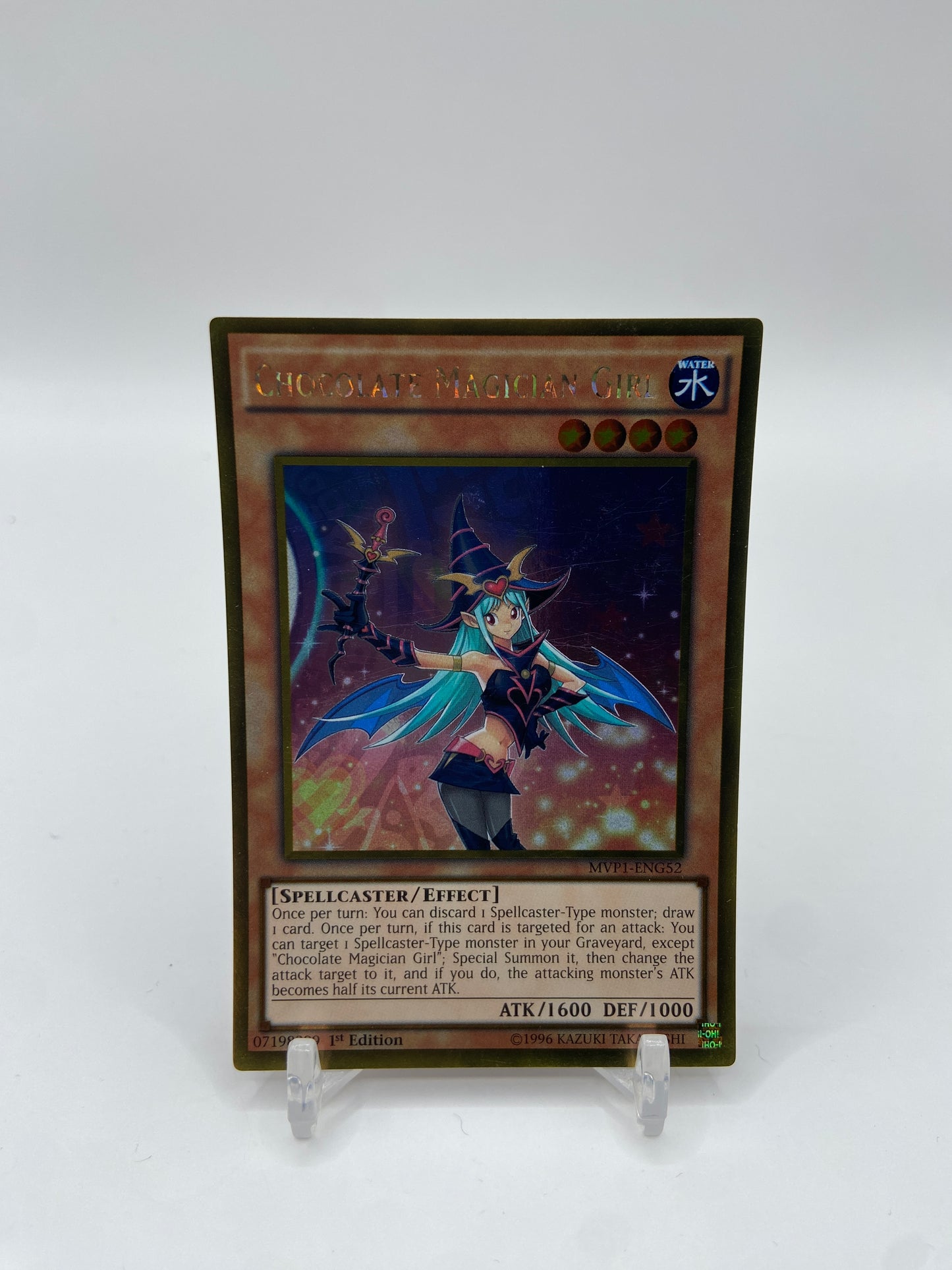 Chocolate Magician Girl The Dark Side of Dimensions Movie Pack: Gold Edition Gold Rare MVP1-ENG52
